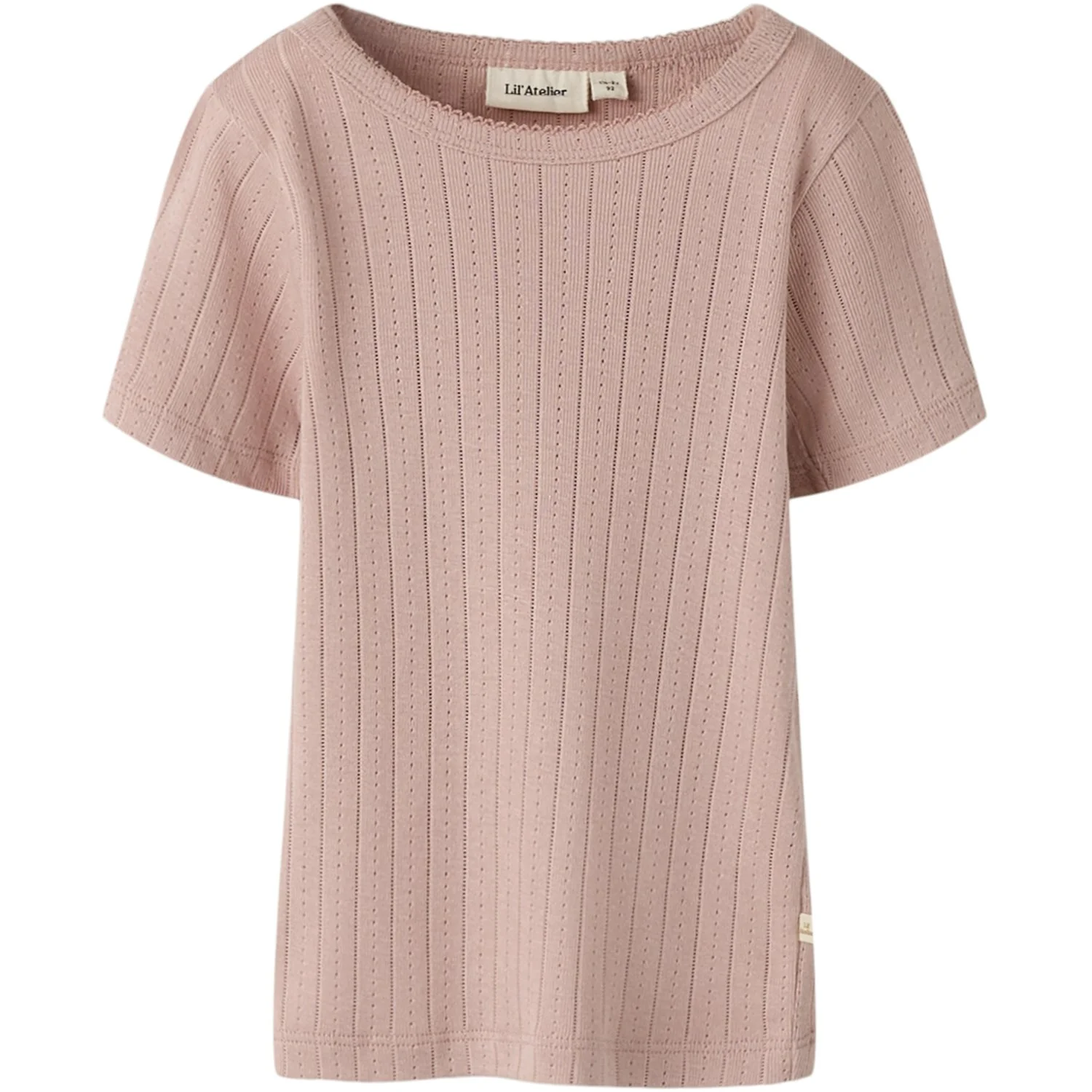 Lil'Atelier Misty Rose Nmfrachel Ss Slim Top Lil Noos