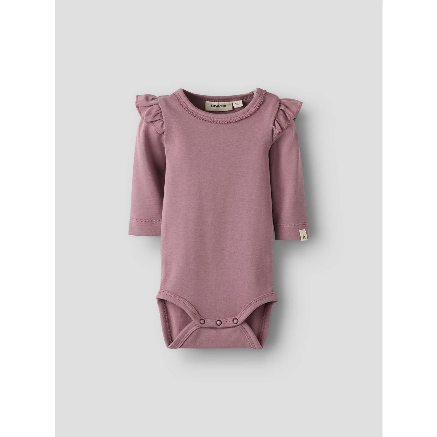 Lil'Atelier Nostalgia Rose Nbflayo Sev Ls Slim Body Solid Lil - Image 5