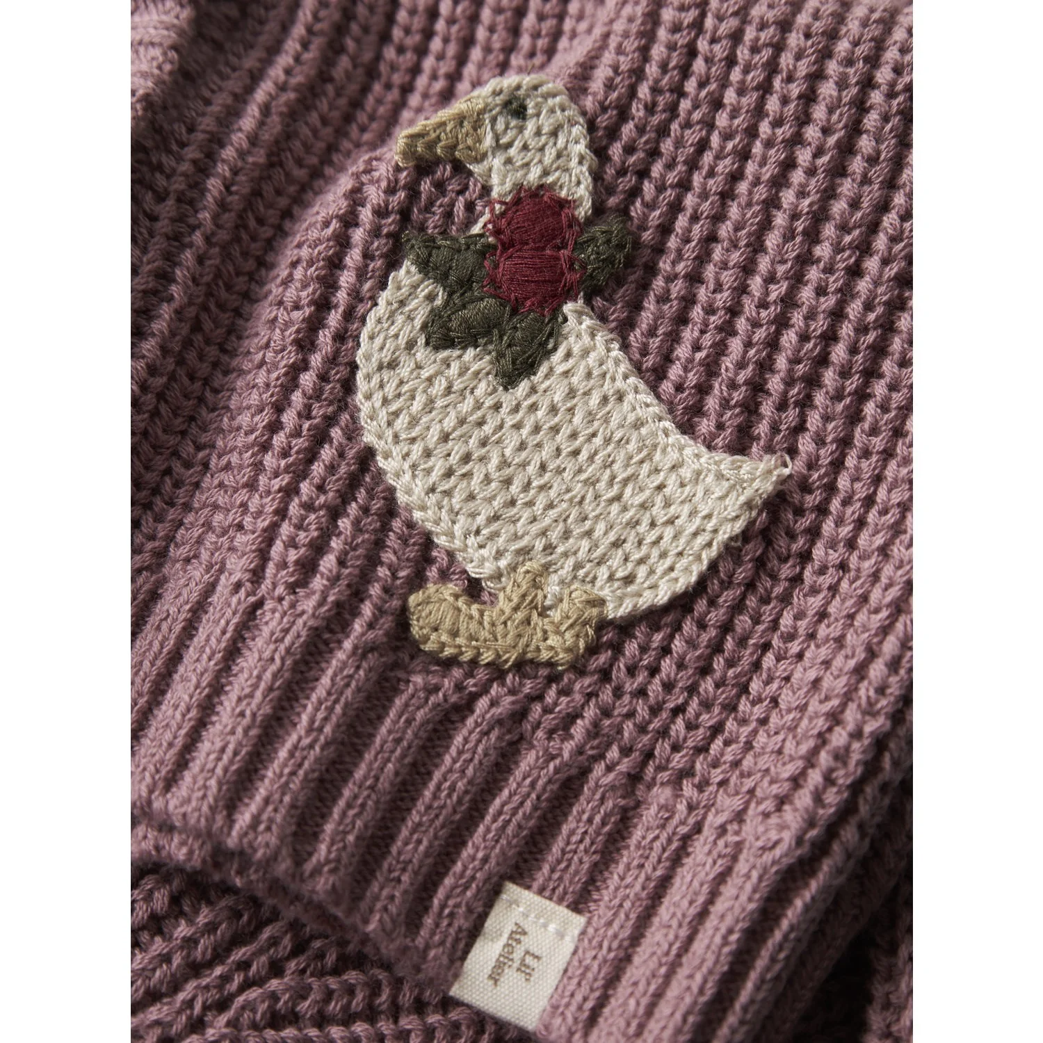 Lil'Atelier Nostalgia Rose Nmfemlen Lak Ls Strik Card Lil - Image 3