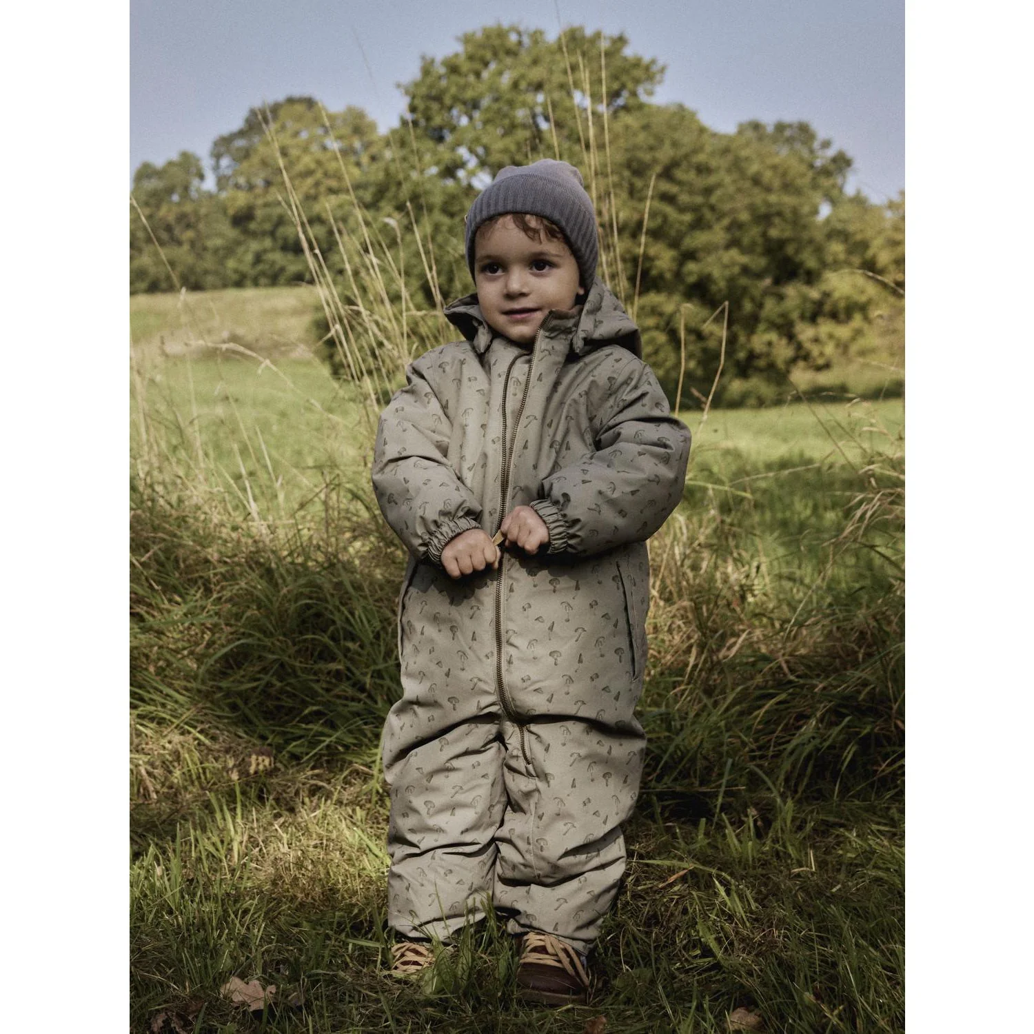 Lil'Atelier Overland Trek Mushroom Nmmlasnow10 Flyverdragt Aop Fo Lil - Image 2