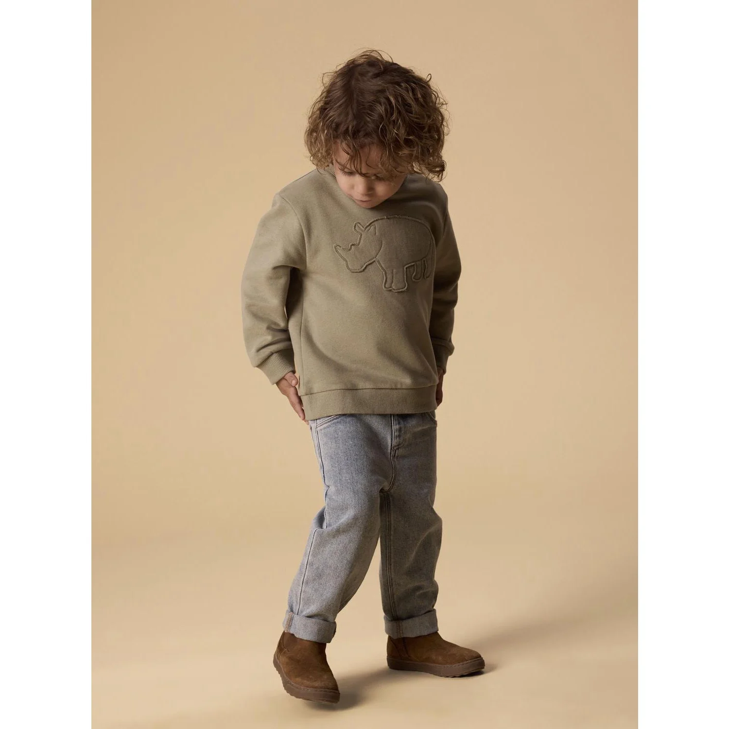 Lil'Atelier Overland Trek Nmmilondon Rol Ls Loose Sweat Lil - Image 5
