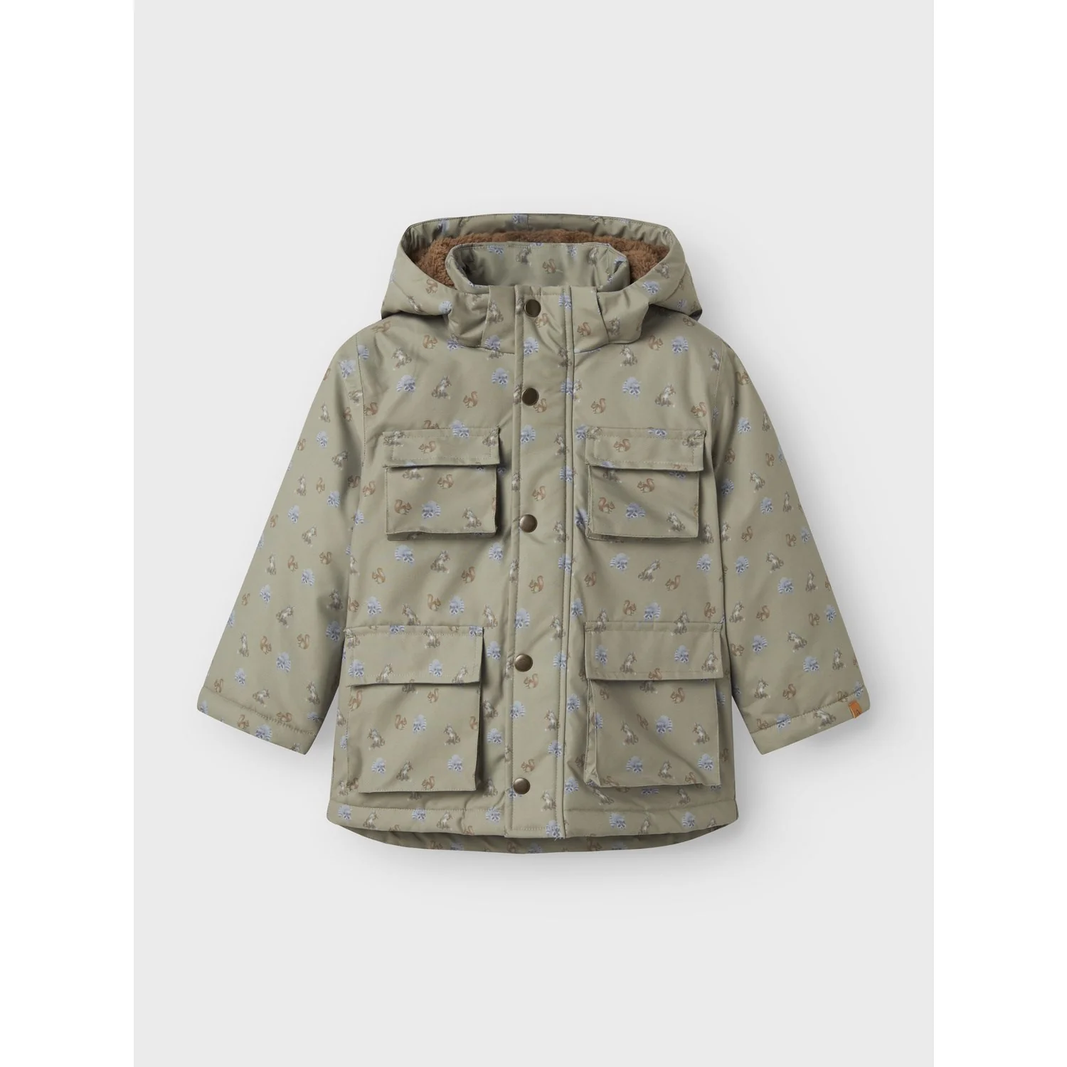 Lil'Atelier Overland Trek Nmmlasnow05 Jkt Aop Fo Lil - Image 5