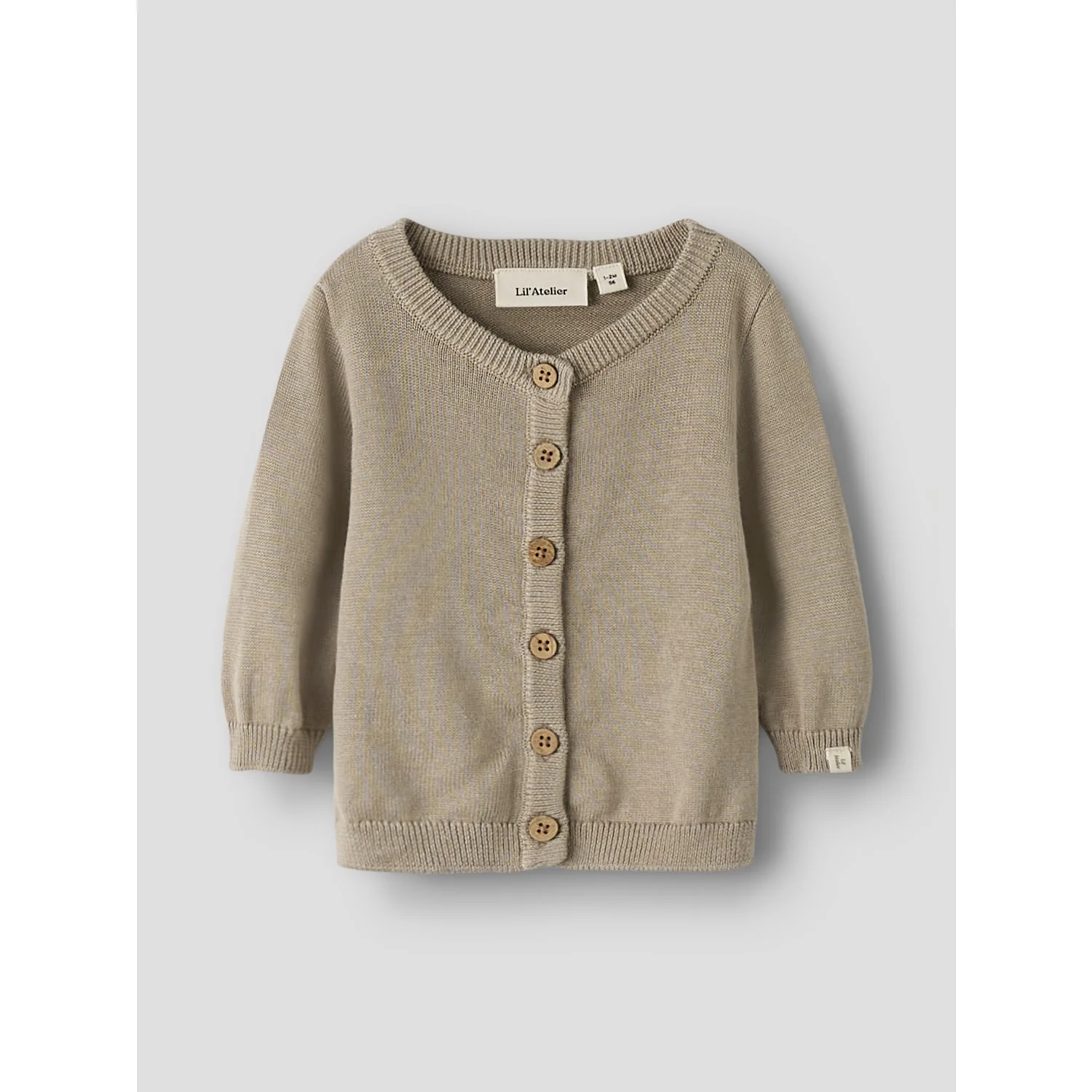 Lil'Atelier Oxford Tan Nbnduno Ls Strik Card Lil - Image 3