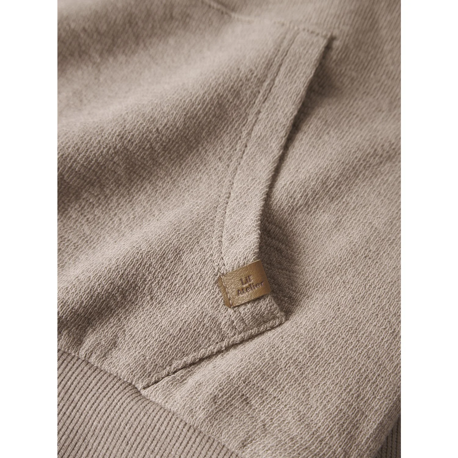 Lil'Atelier Oxford Tan Nmmdias Duk Ls Loose Sweat Lil - Image 2