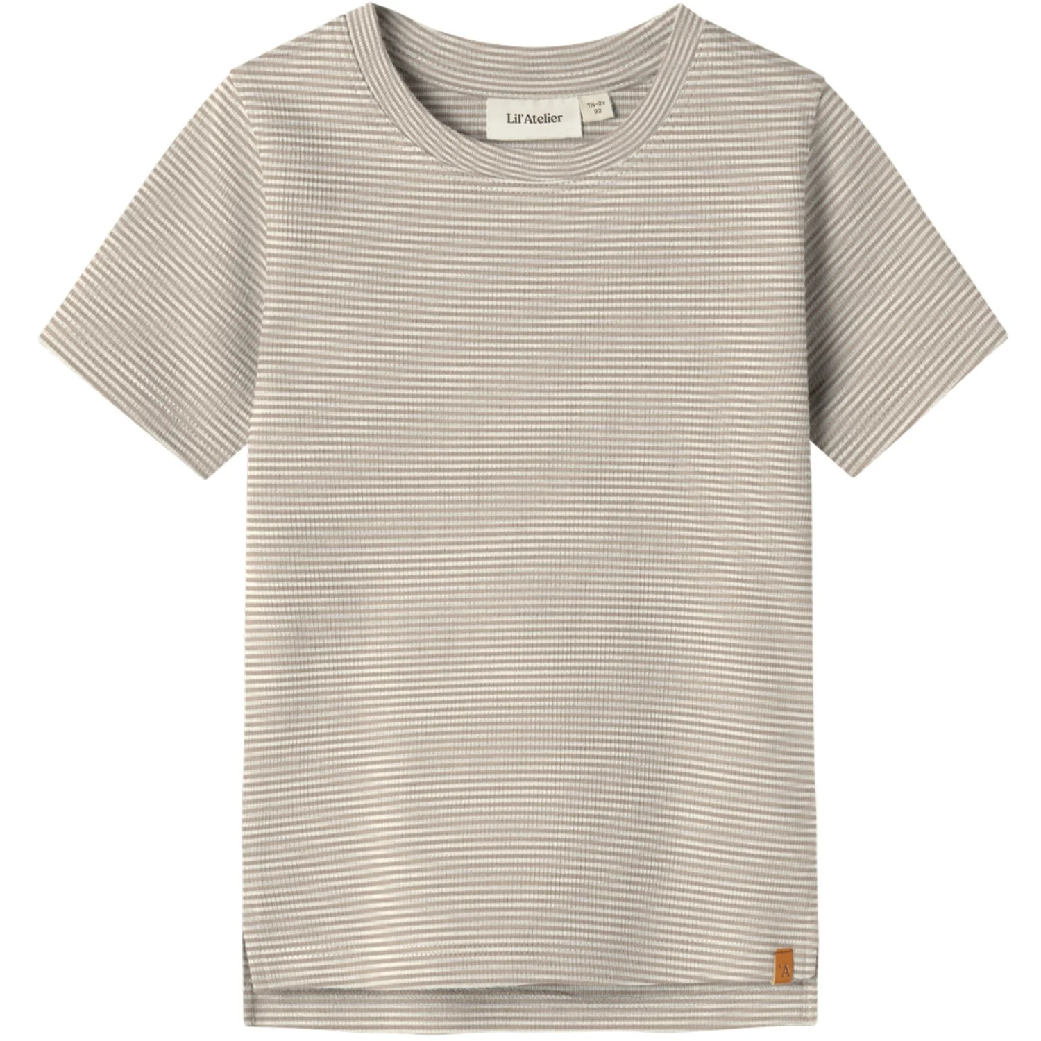 Lil'Atelier Oxford Tan Nmmfeng Ss Slim Top Lil
