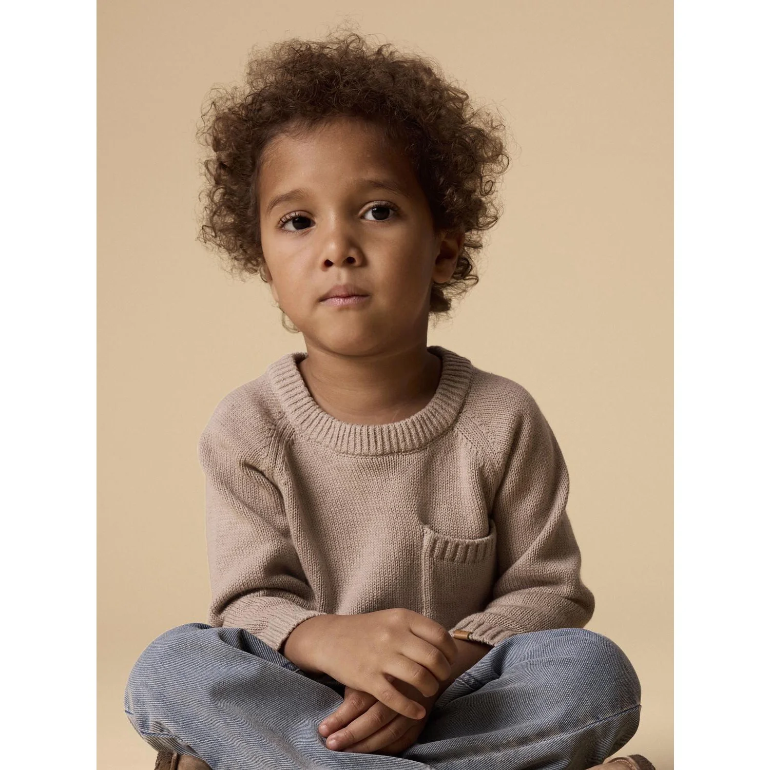 Lil'Atelier Oxford Tan Nmmfogon Ls Strik Lil - Image 3
