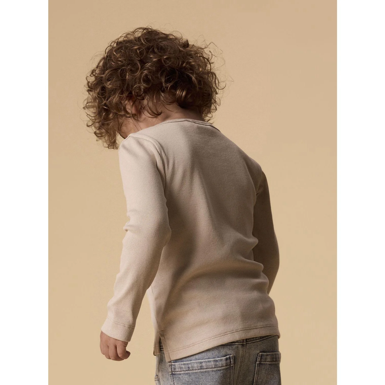 Lil'Atelier Oxford Tan Nmmlago Ls Slim Top Lil - Image 3
