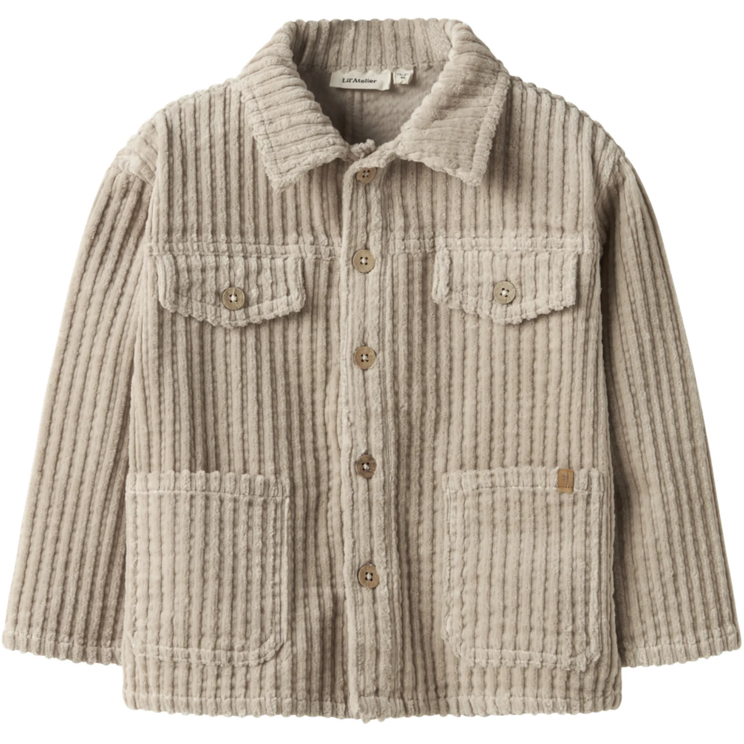 Lil'Atelier Oxford Tan Nmmraul Loose Cord Skjorte 5008-Sh R Lil