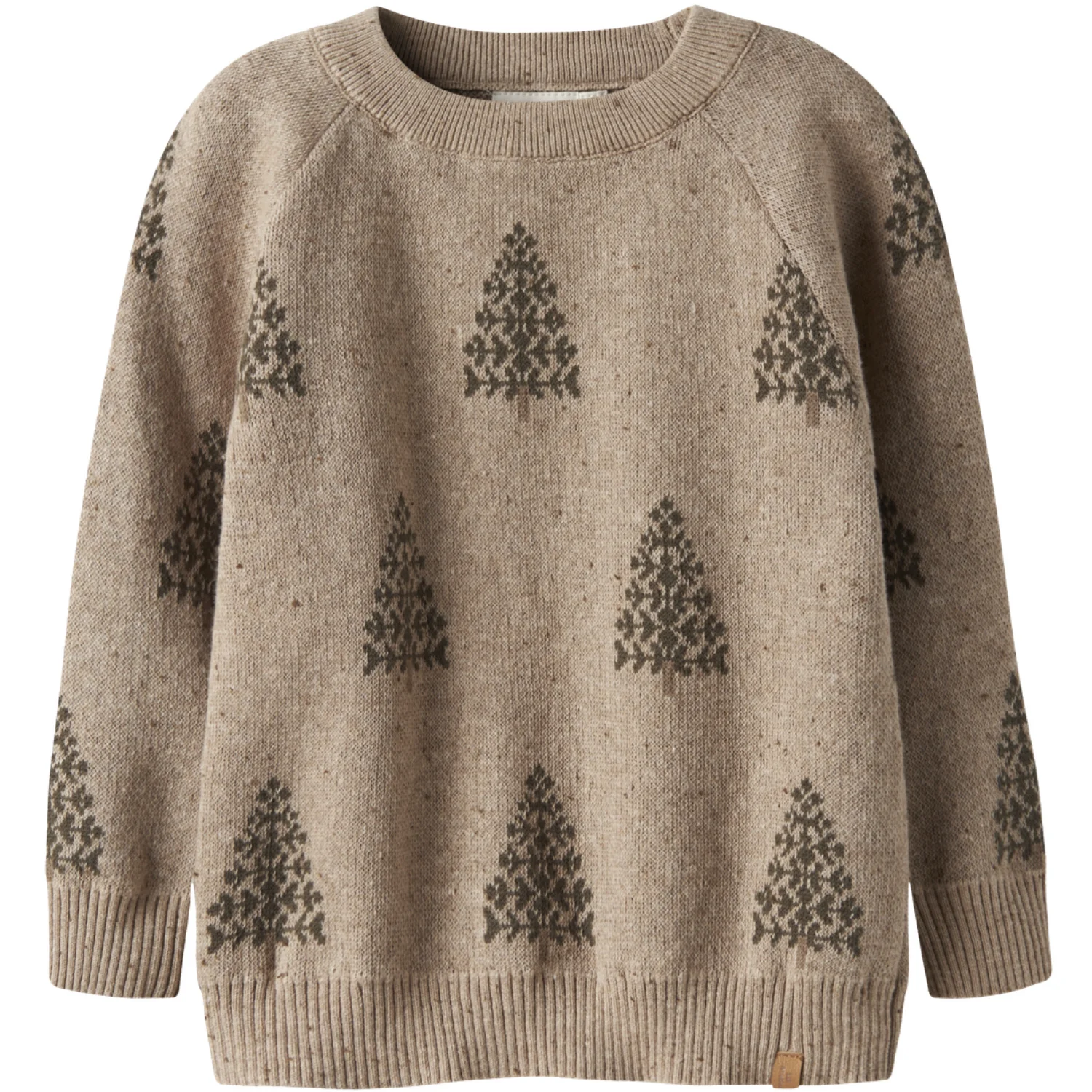 Lil'Atelier Oxford Tan Nmngalto Bob Ls Strik Lil