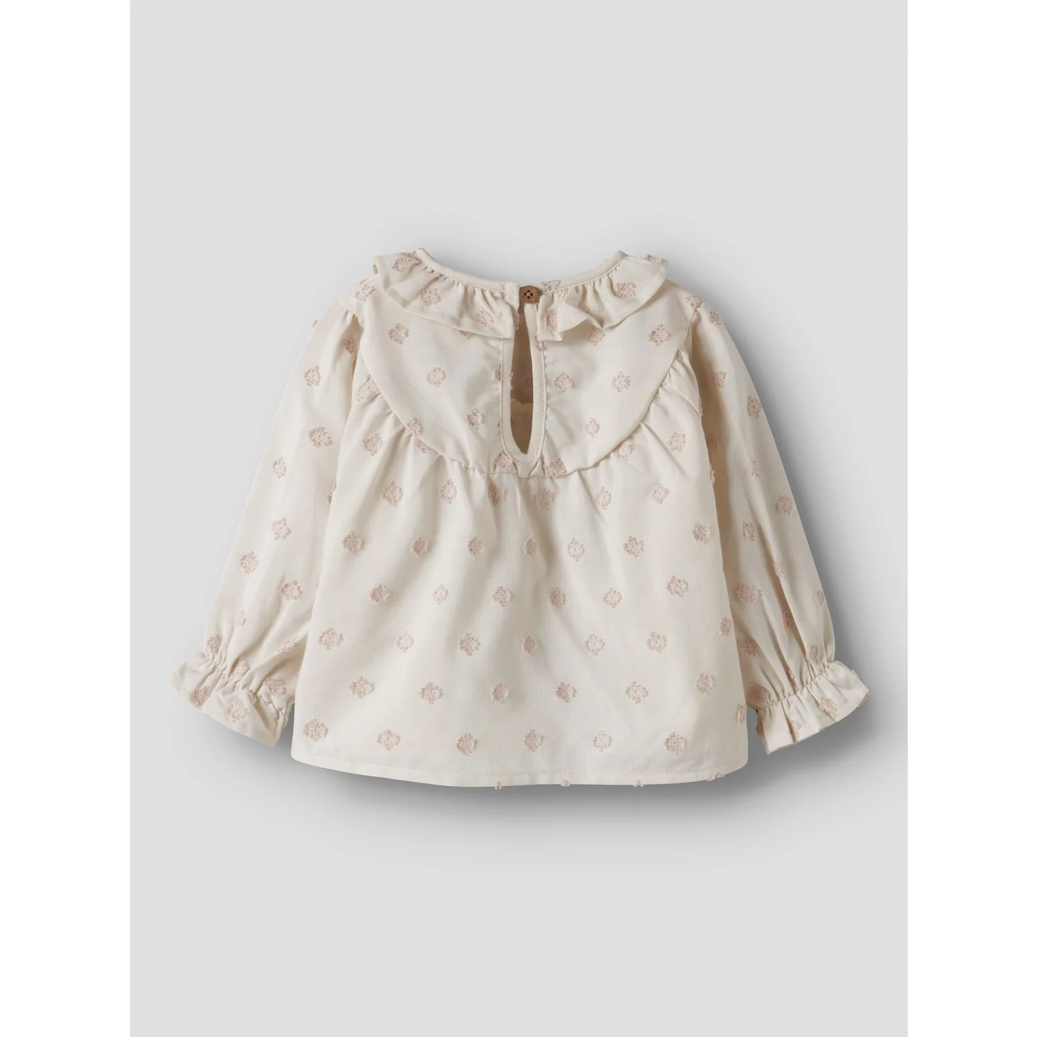 Lil'Atelier Pastel Parchment Nbfnethe Ls Loose Skjorte Lil - Image 2