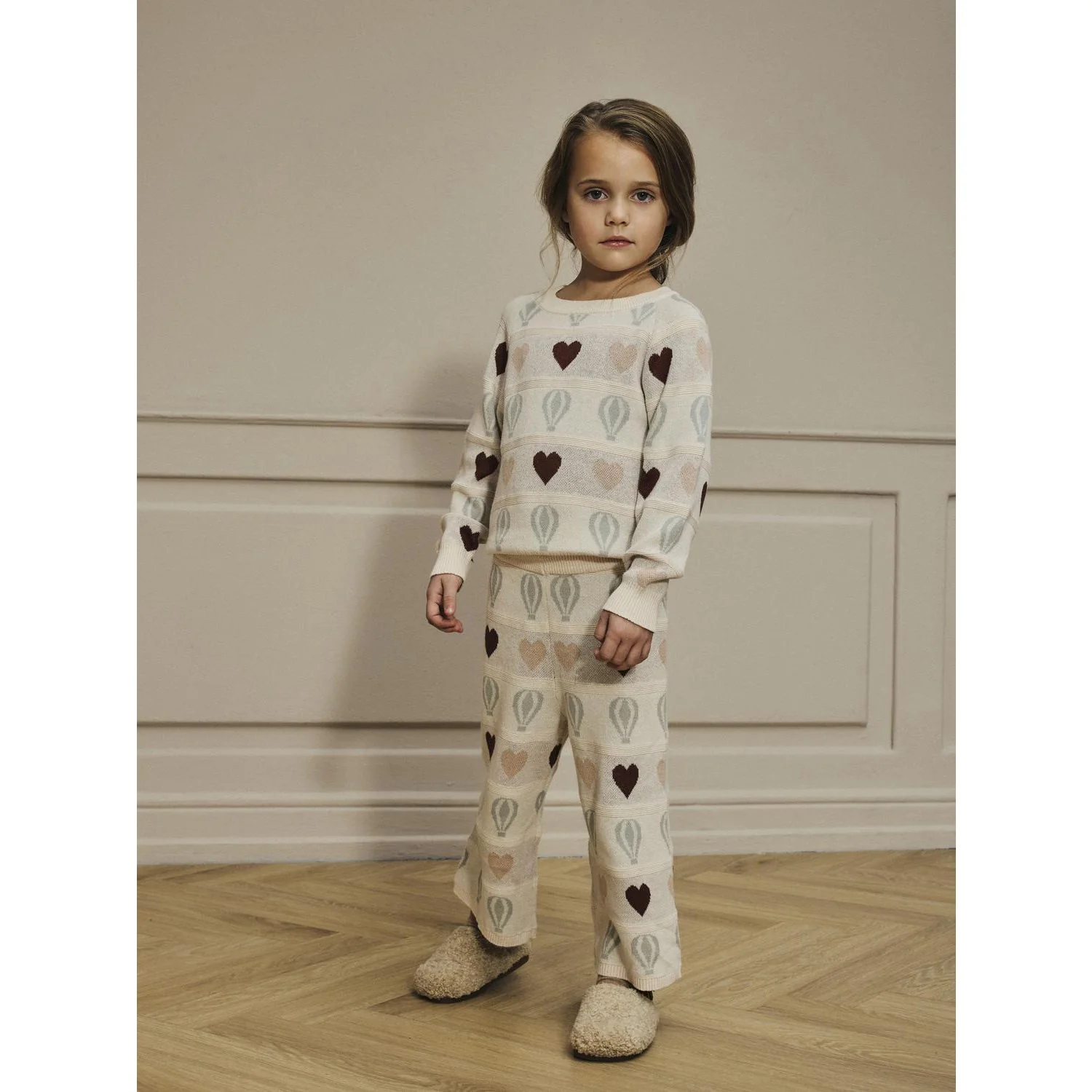 Lil'Atelier Pastel Parchment Nmflamai Kis Ls Strik Lil - Image 2