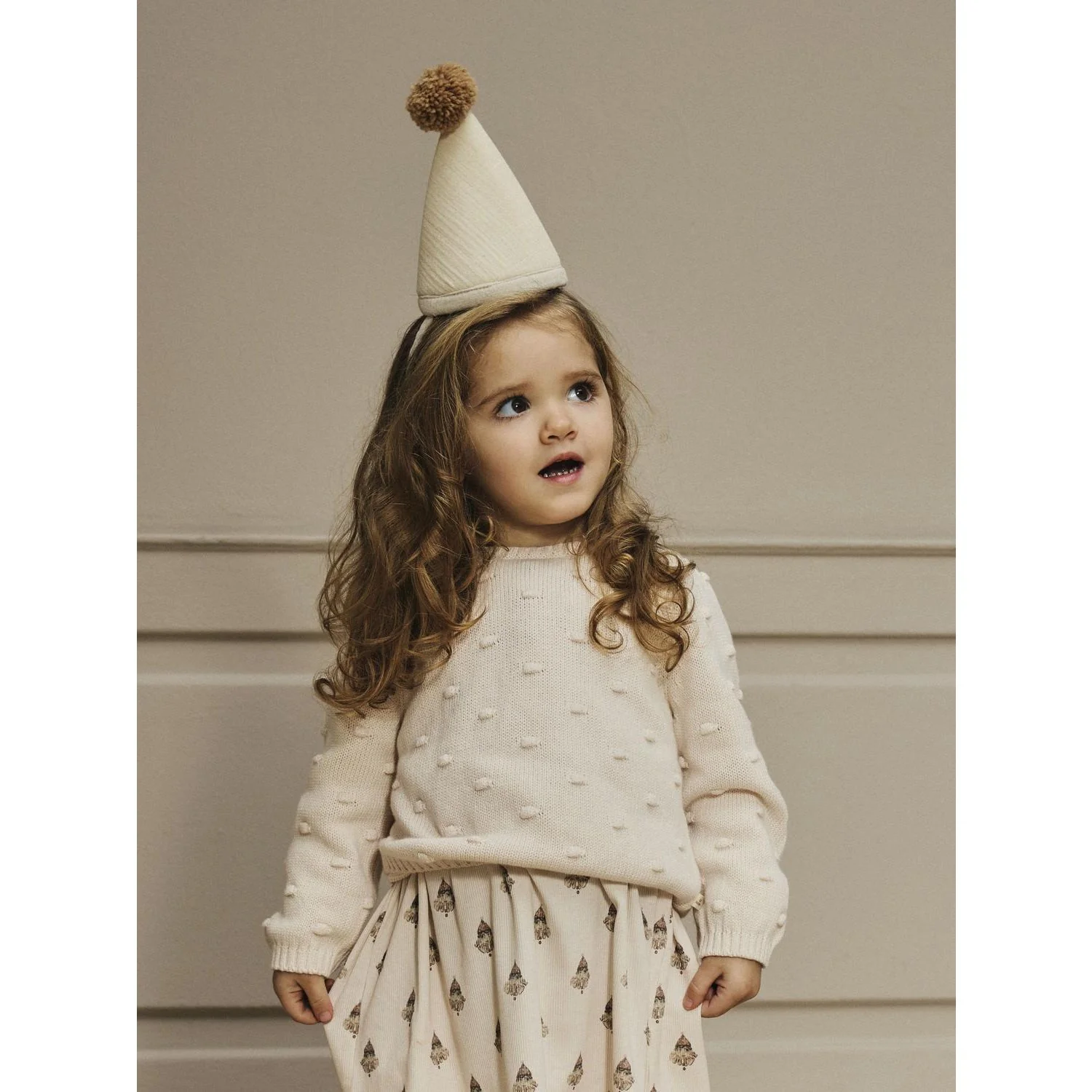 Lil'Atelier Pastel Parchment Nmngable Ls Loose Strik Lil - Image 3