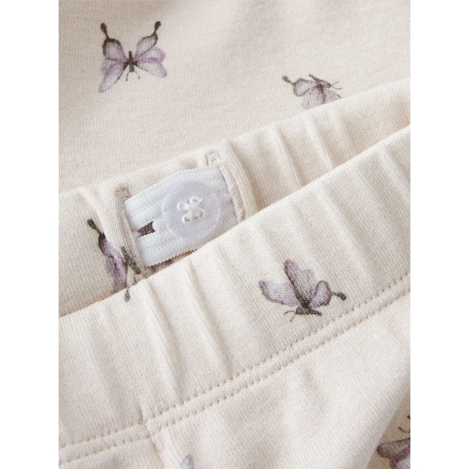 Lil'Atelier Peach Blush Butterfly Gayo Sen Shorts - Image 2