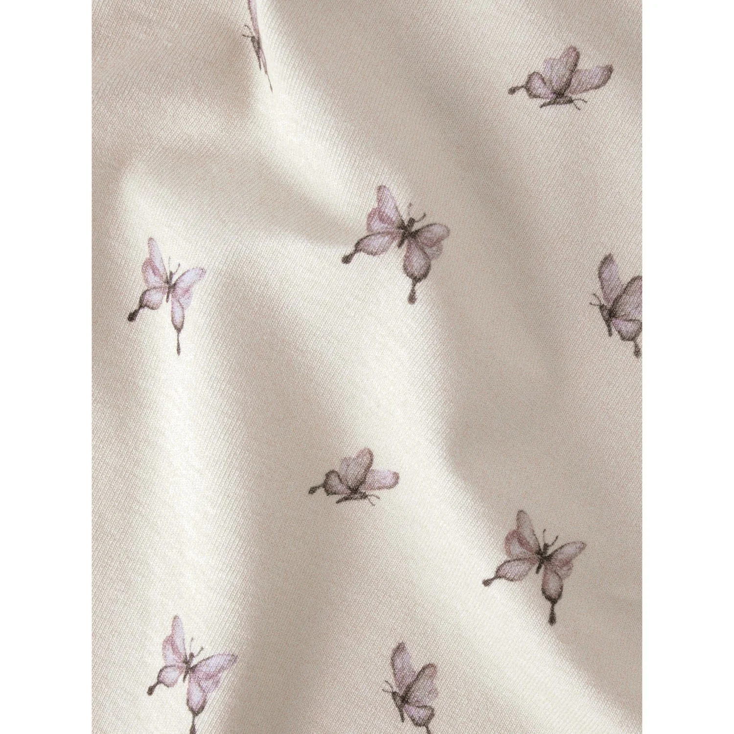 Lil'Atelier Peach Blush Butterfly Gayo Sig Slim T-Shirt - Image 2