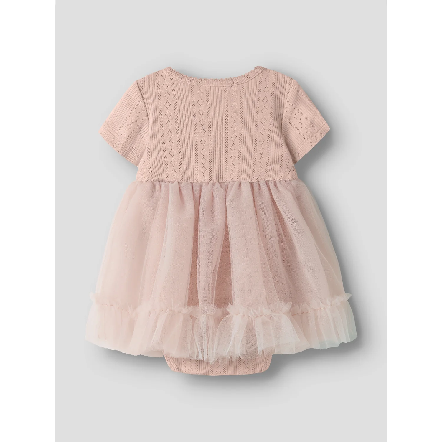 Lil'Atelier Peach Whip Nbffanella Ss Body Tyl Kjole Lil - Image 3