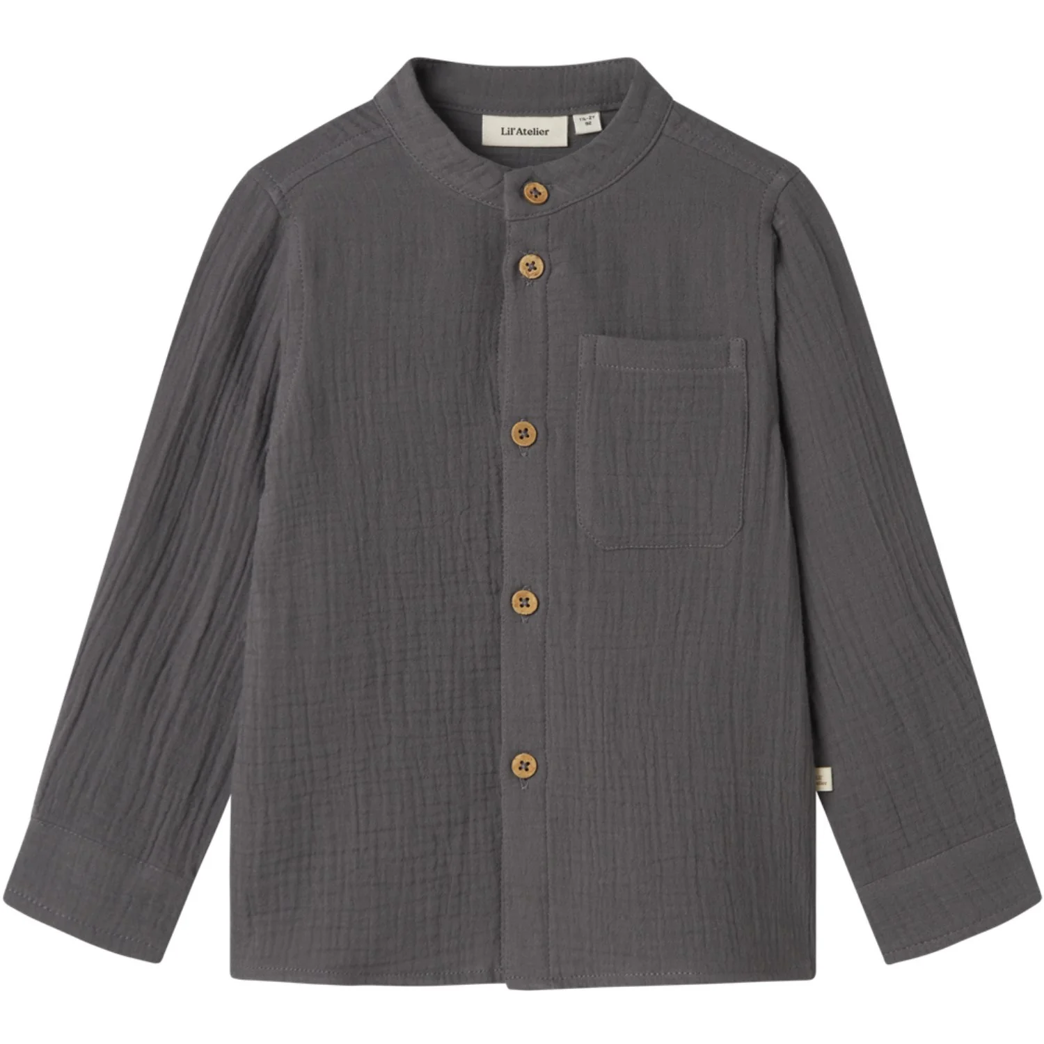 Lil'Atelier Poppy Seed Nmmloros Ls Skjorte Lil