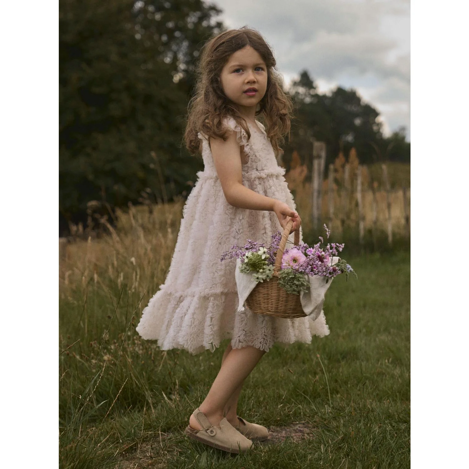 Lil'Atelier Pumice Stone Nmffauna Capsl Tyl Kjole Lil - Image 5