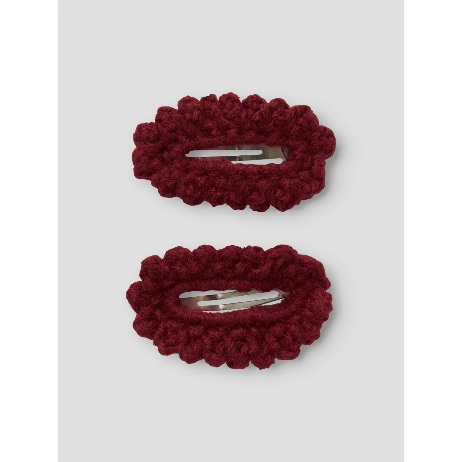 Lil'Atelier Red Dahlia Nmfacc-Lisa 2 Pak Hair Clips Lil - Image 3