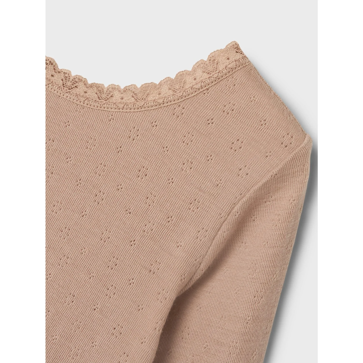 Lil'Atelier Roebuck Nmfnoel Nab Uld Ls Slim Top Lil - Image 2