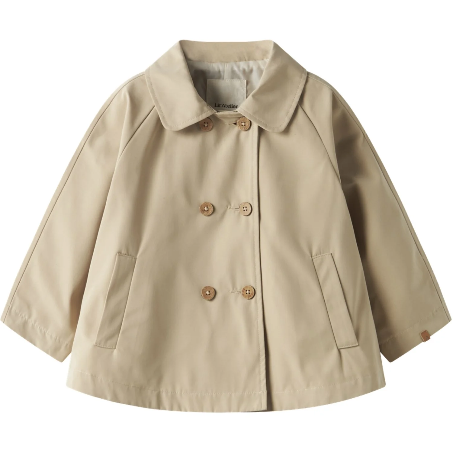 Lil'Atelier Safari Nmflamadelin Loose Long Jakke Lil