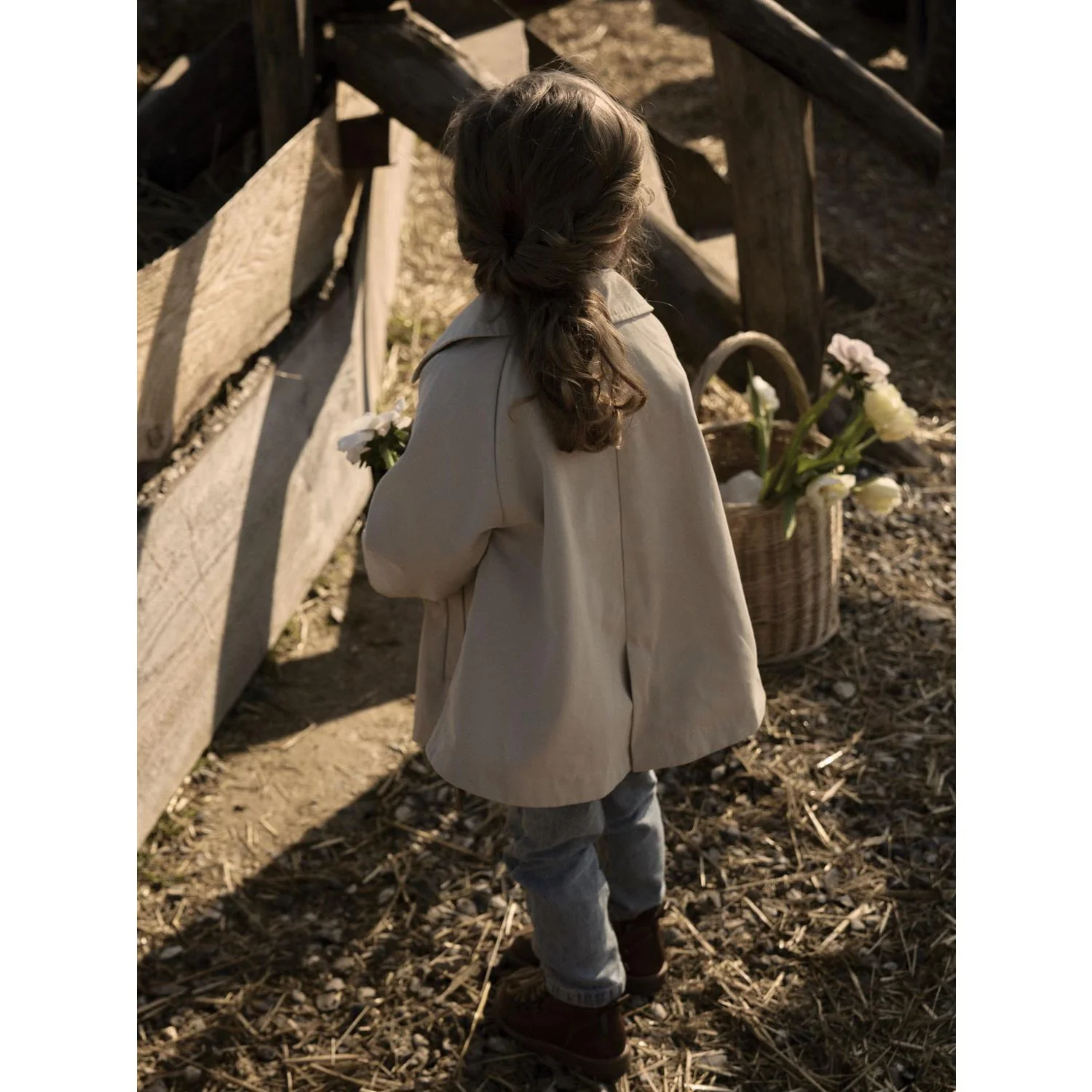 Lil'Atelier Safari Nmflamadelin Loose Long Jakke Lil - Image 3