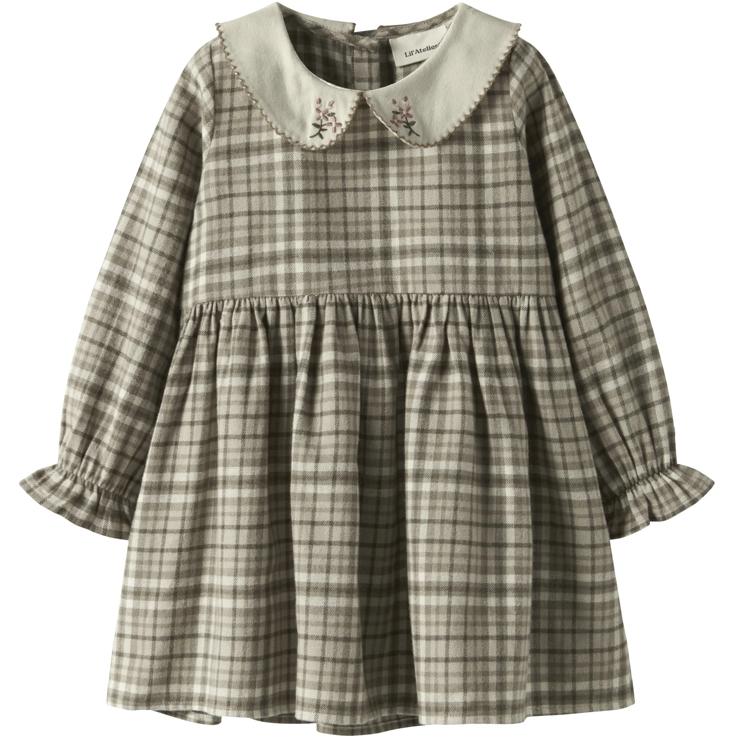 Lil'Atelier Sepia Tint Nmfrebel Ls Kjole Lil