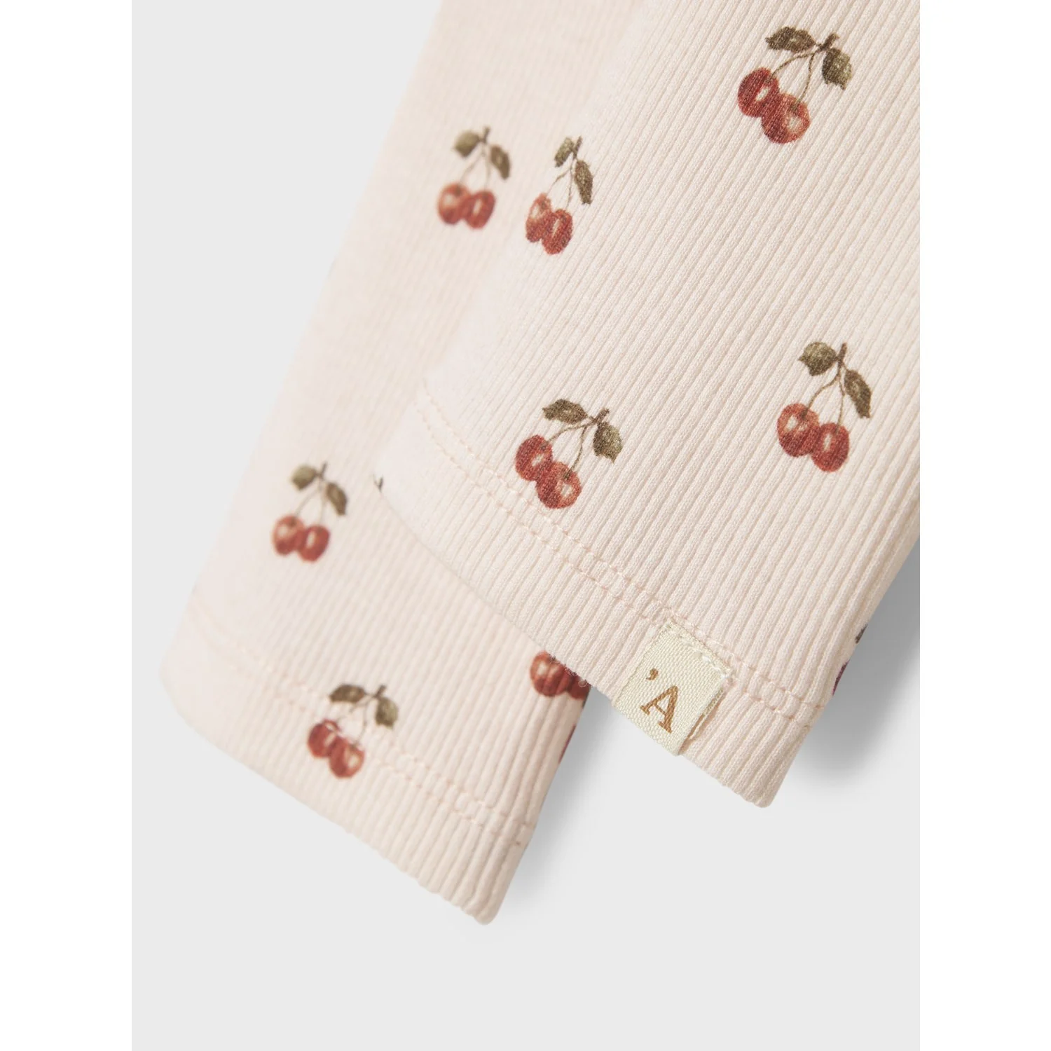 Lil'Atelier Silver Peony Cherry Lavo Elf Slim Leggings - Image 2