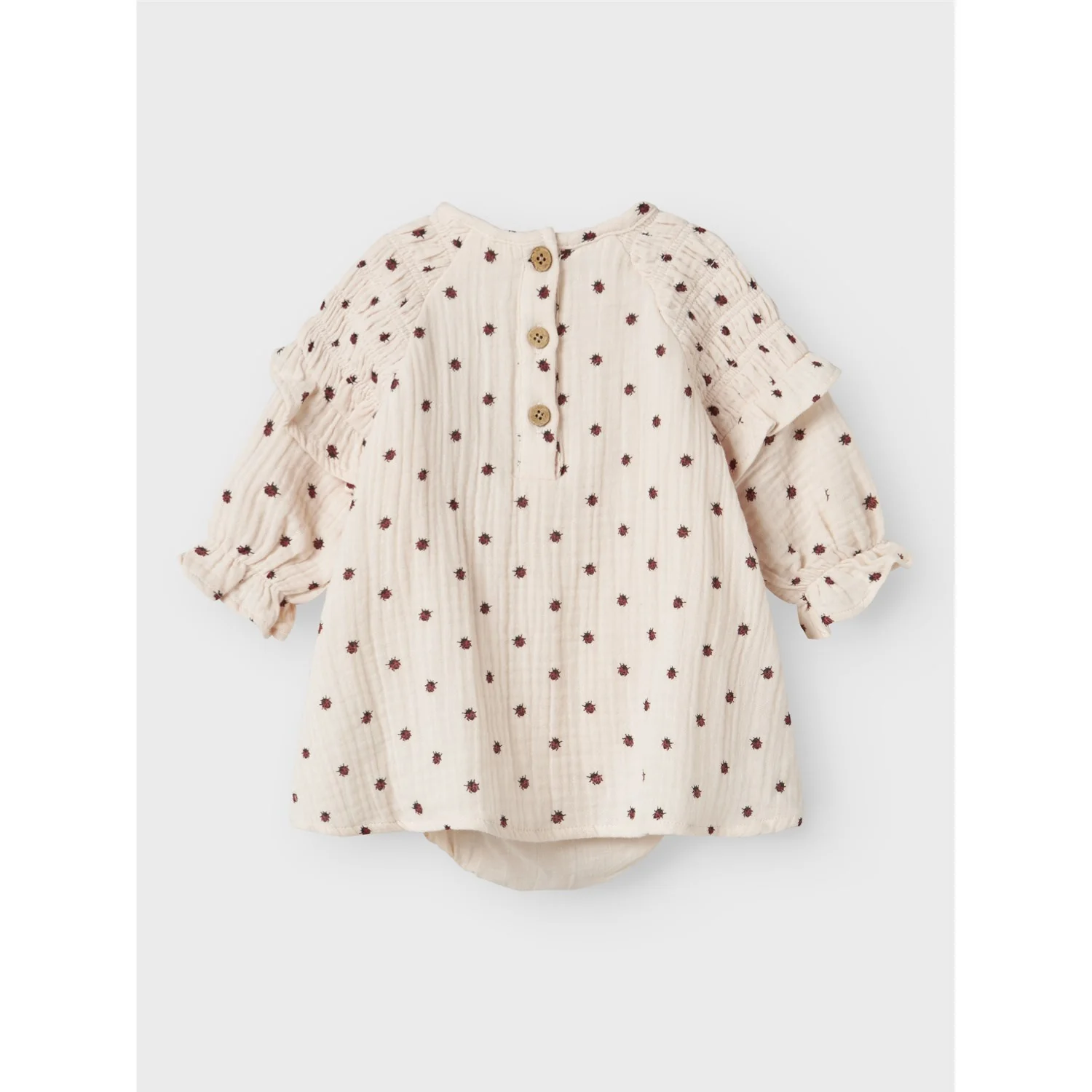 Lil'Atelier Silver Peony Nbflilia Ls Loose Skjorte Kjole Body Lil - Image 3