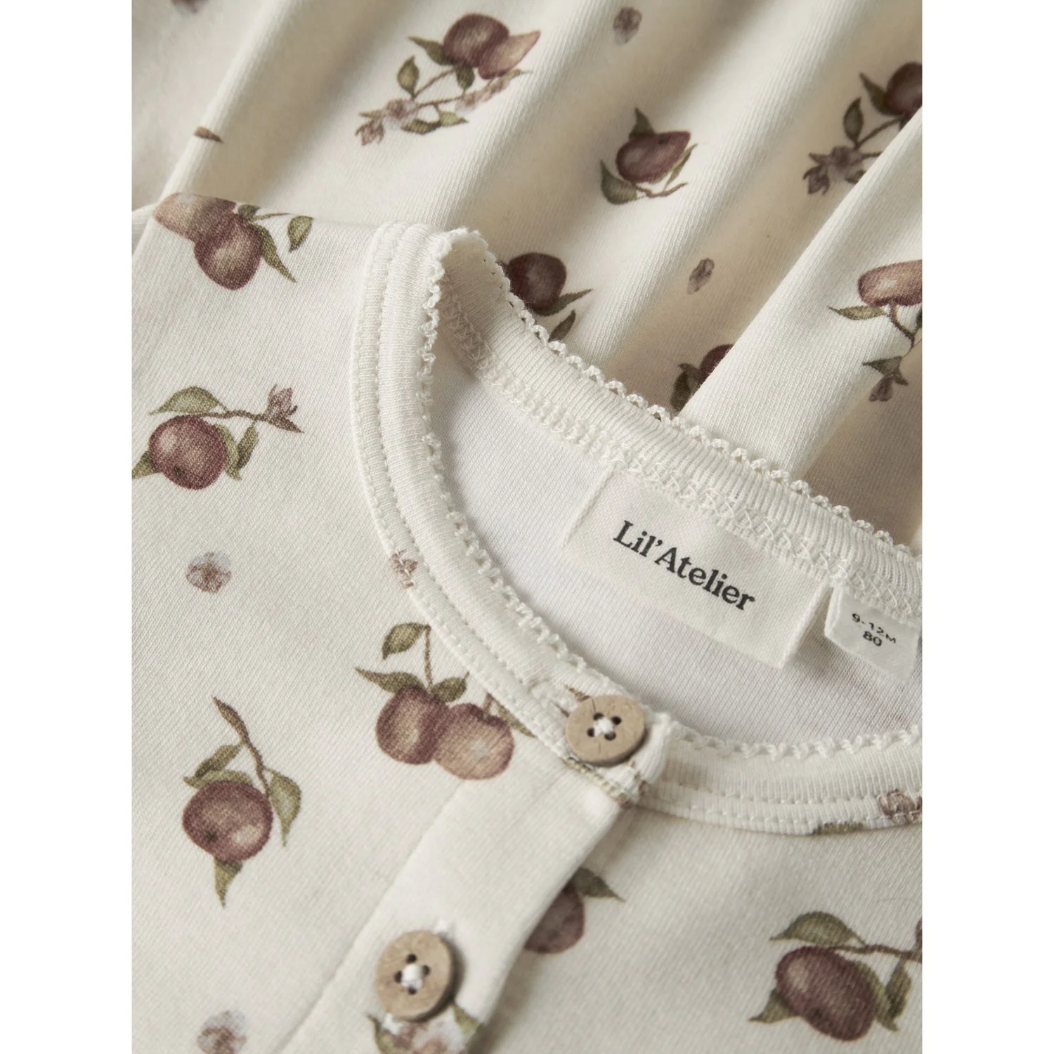Lil'Atelier Turtledove Apple Nbfgayo Kin Ls Body Kjole Lil - Image 2