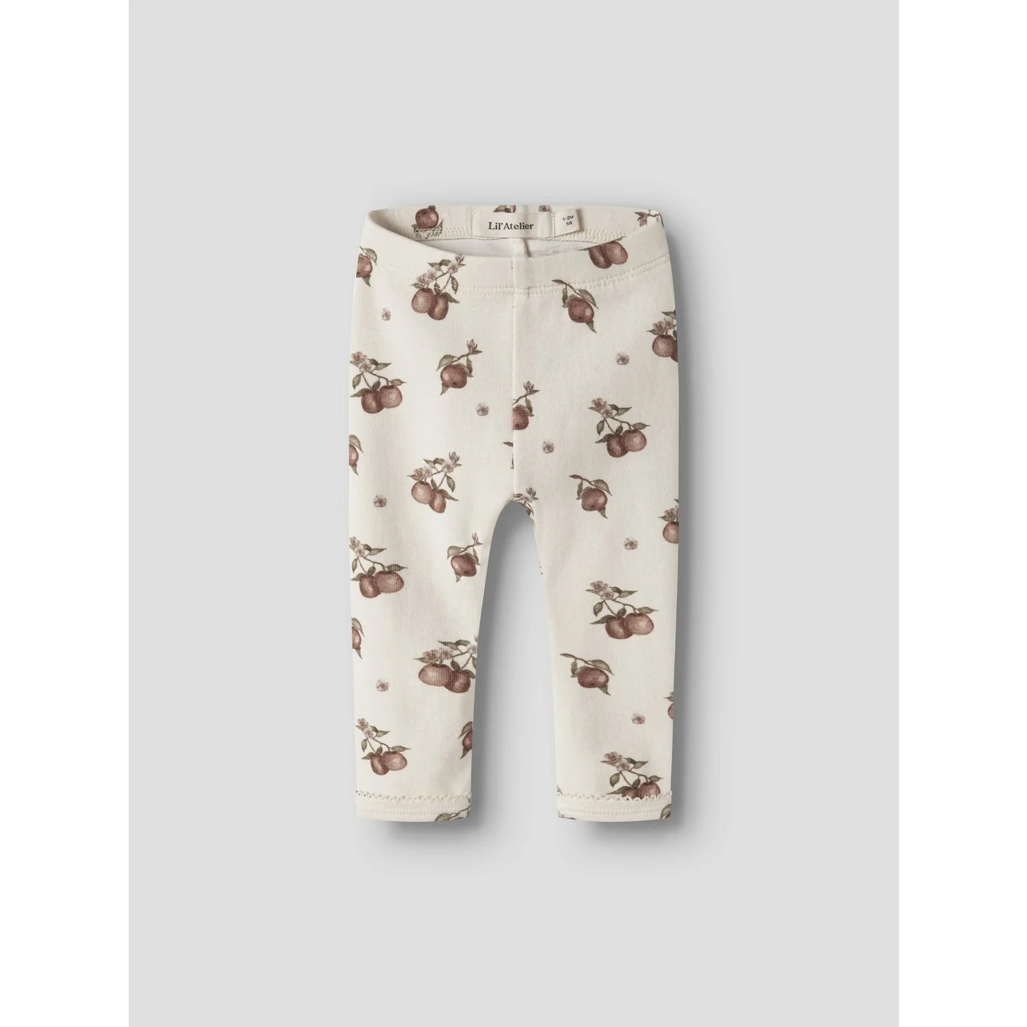 Lil'Atelier Turtledove Apple Nbfgayo Sig Slim Leggings Lil - Image 2