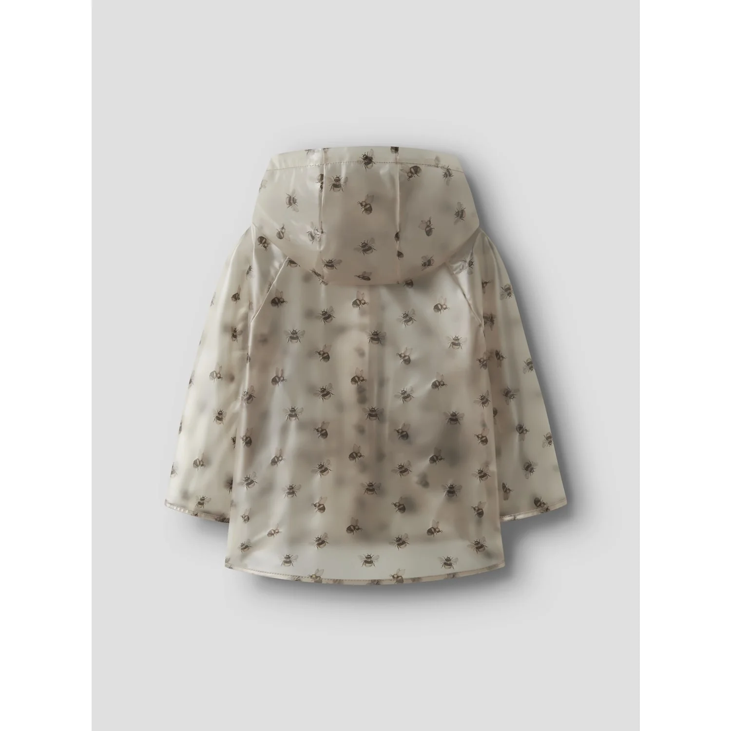 Lil'Atelier Turtledove Bee Nmnmamio Loose Rain Jakke Fo Lil - Image 4