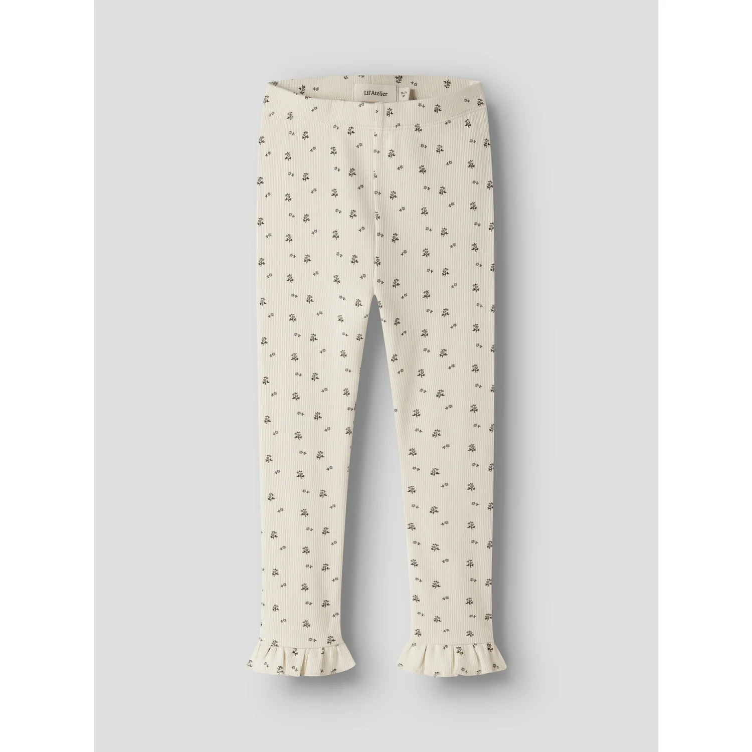 Lil'Atelier Turtledove Blue Flower Nmflago Mer Slim Leggings Lil - Image 2