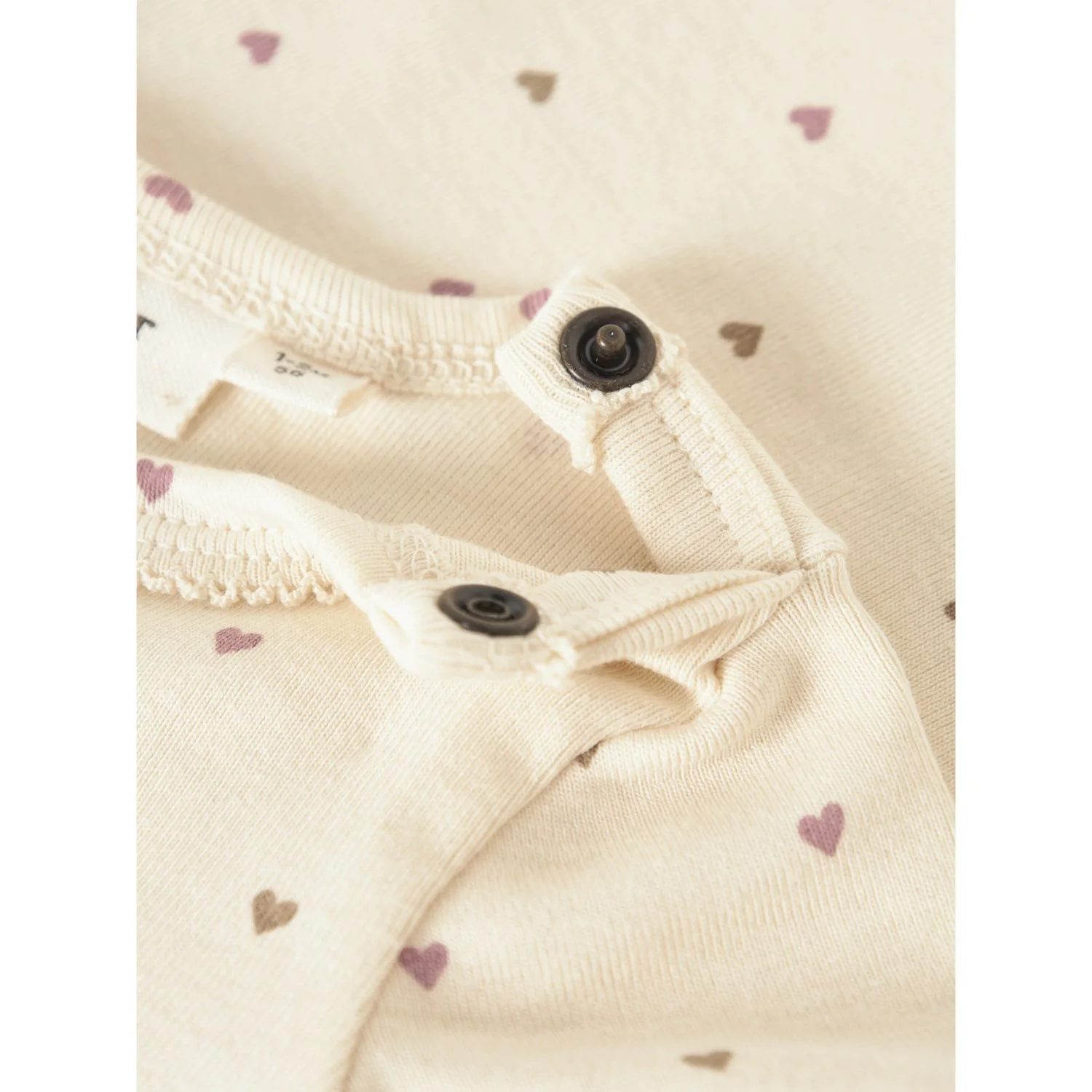 Lil'Atelier Turtledove Heart Nbflalo Tig Ls Slim Body Lil - Image 2