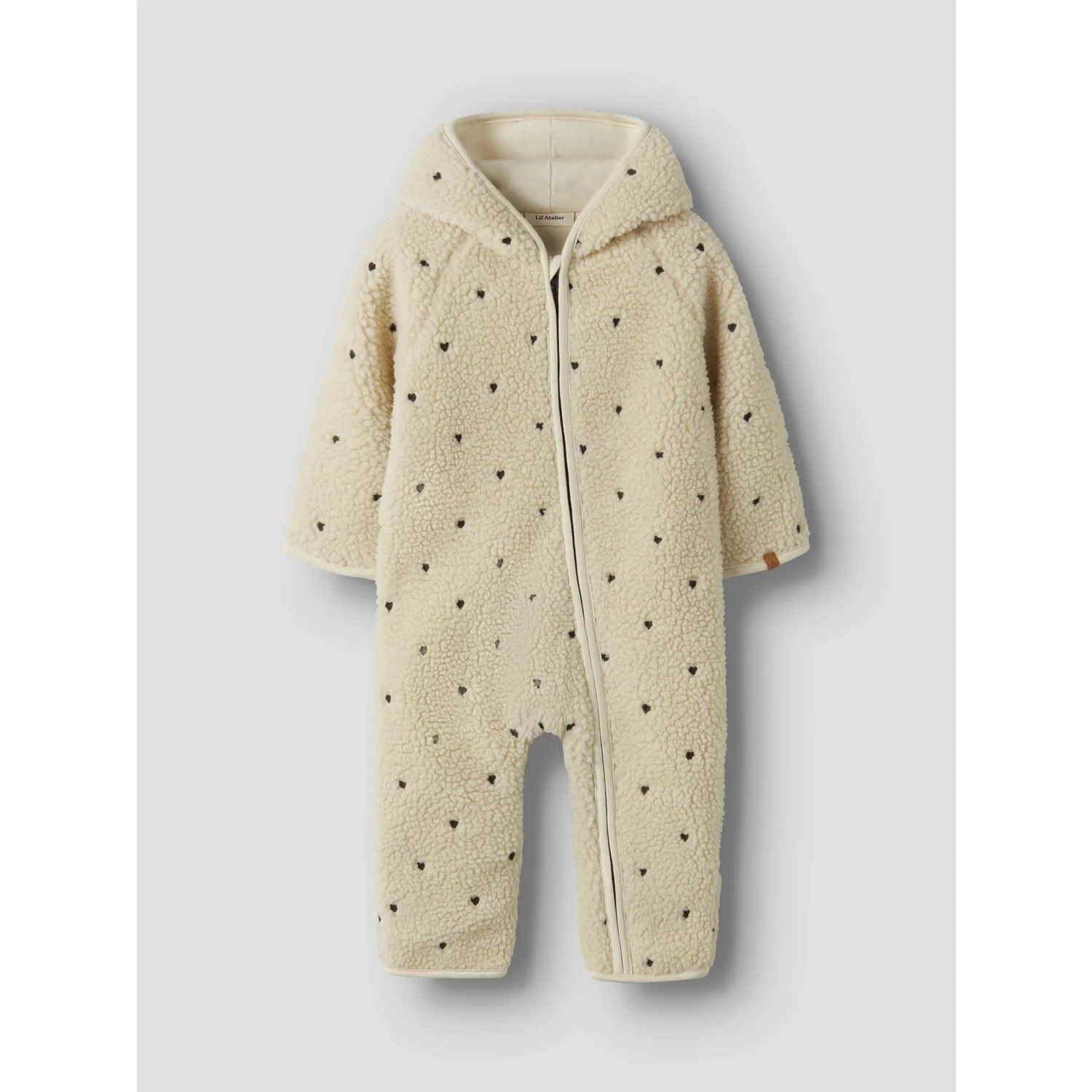 Lil'Atelier Turtledove Hearts Emb Nbnnalo Loose Dragt Zip Lil