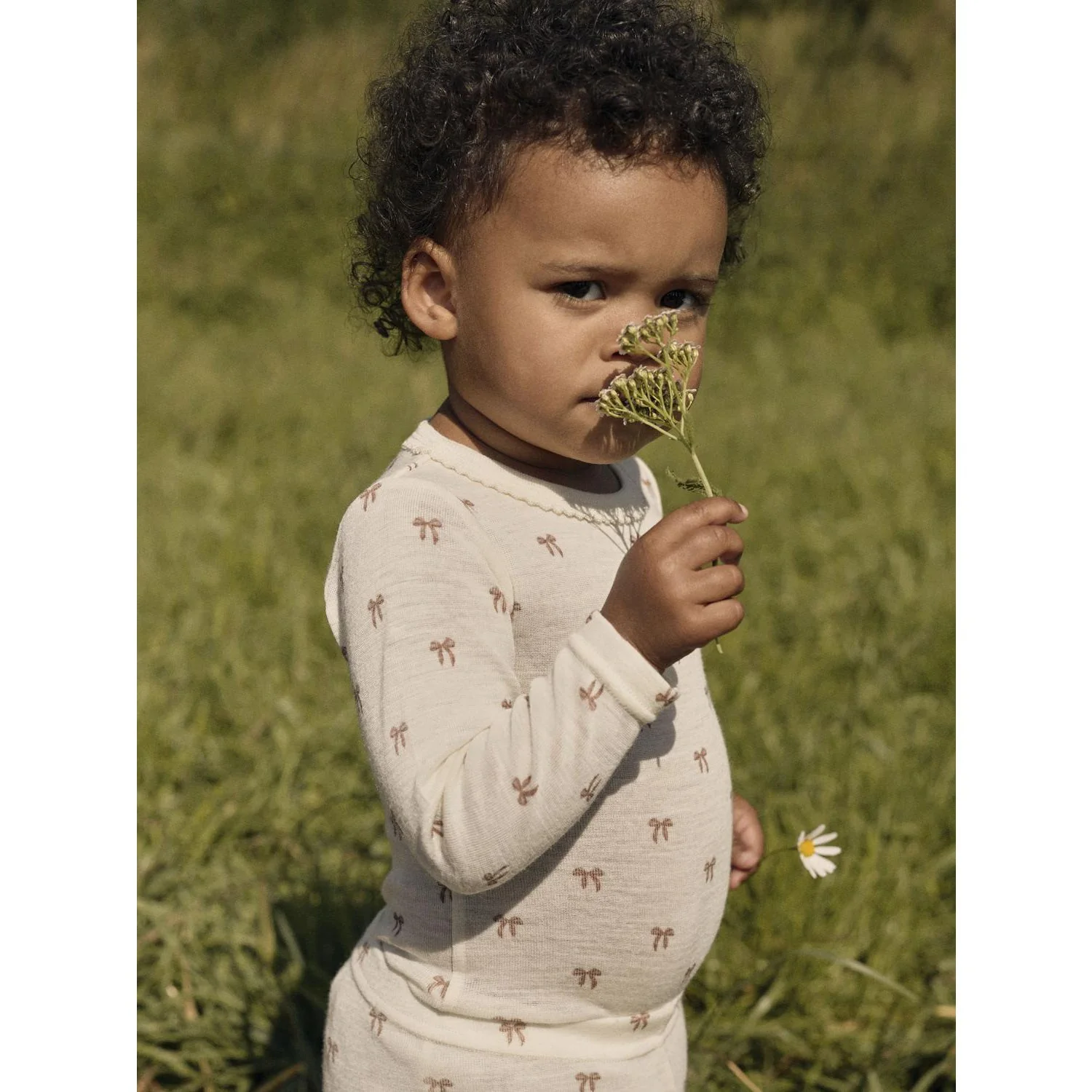 Lil'Atelier Turtledove Melange Nbfnalu Ls Wo/Mo Slim Body Lil Noos - Image 3