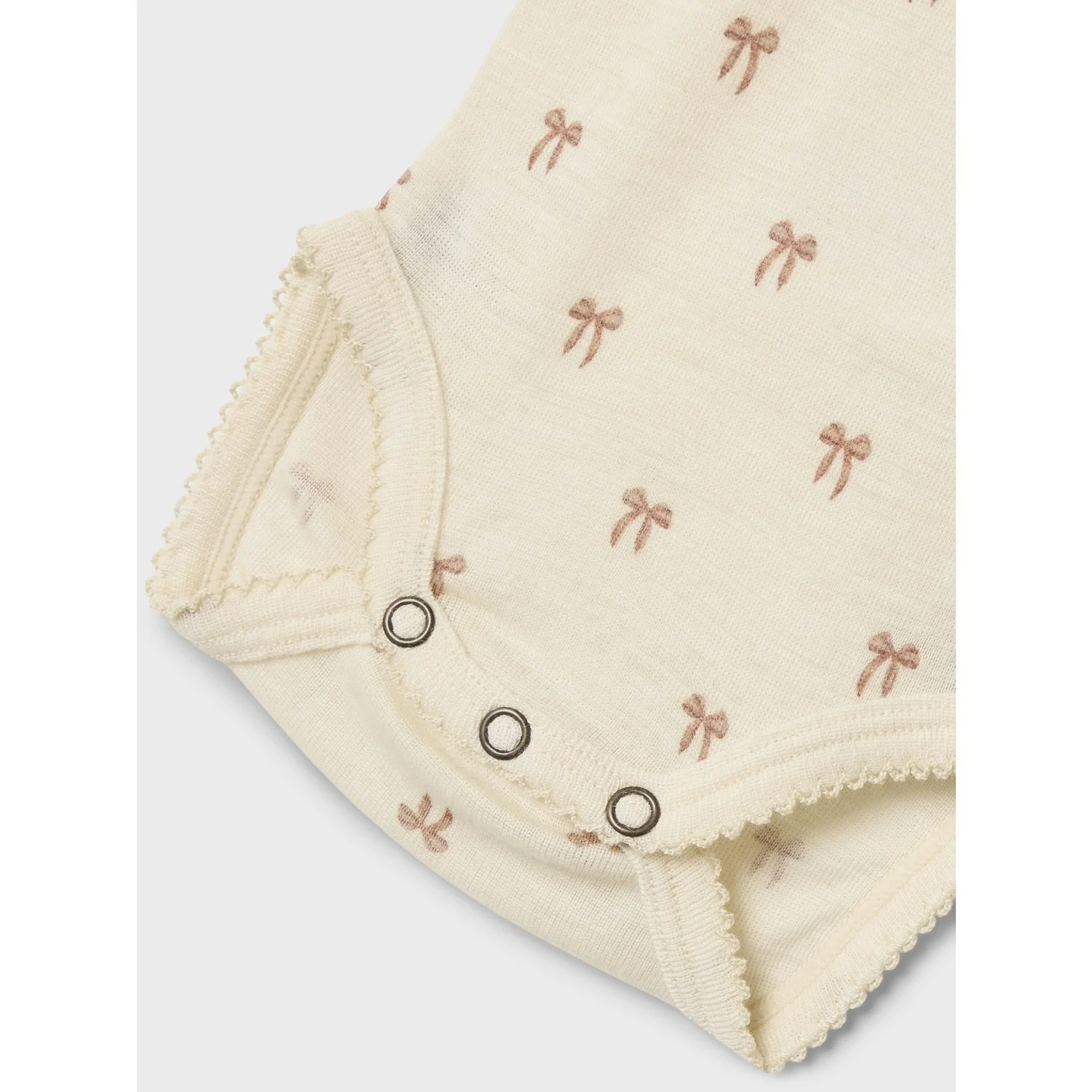 Lil'Atelier Turtledove Melange Nbfnalu Ls Wo/Mo Slim Body Lil Noos - Image 5