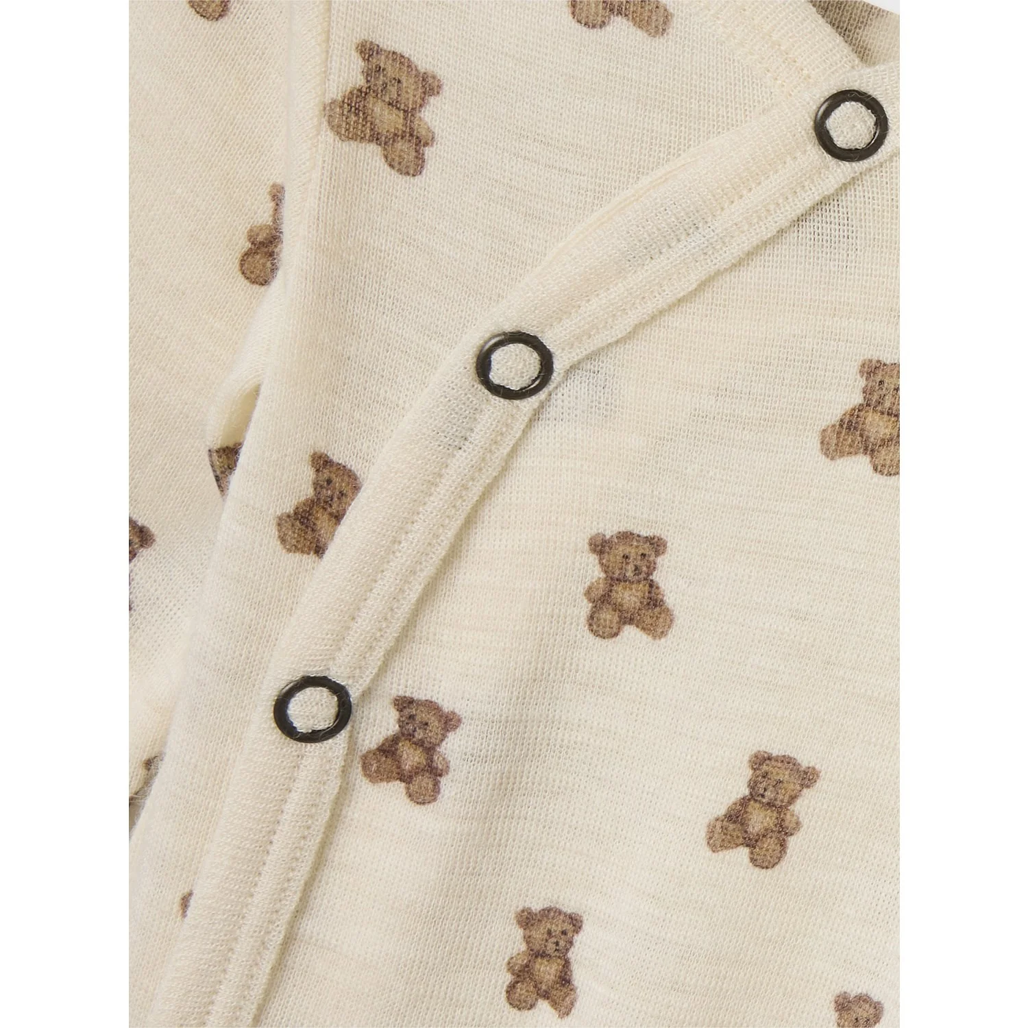 Lil'Atelier Turtledove Melange Nbnnalu Wo/Mo Ls Slim Slå-om Body Lil - Image 4