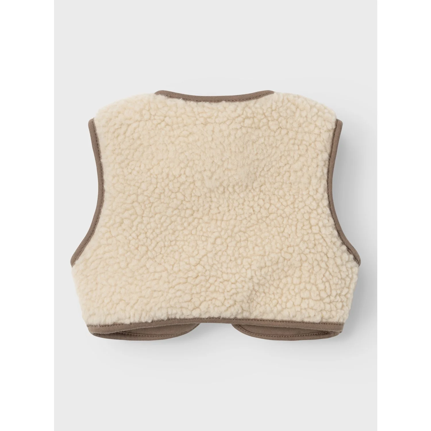 Lil'Atelier Turtledove Nbmjono Rlx Sherpa Vest Lil - Image 3