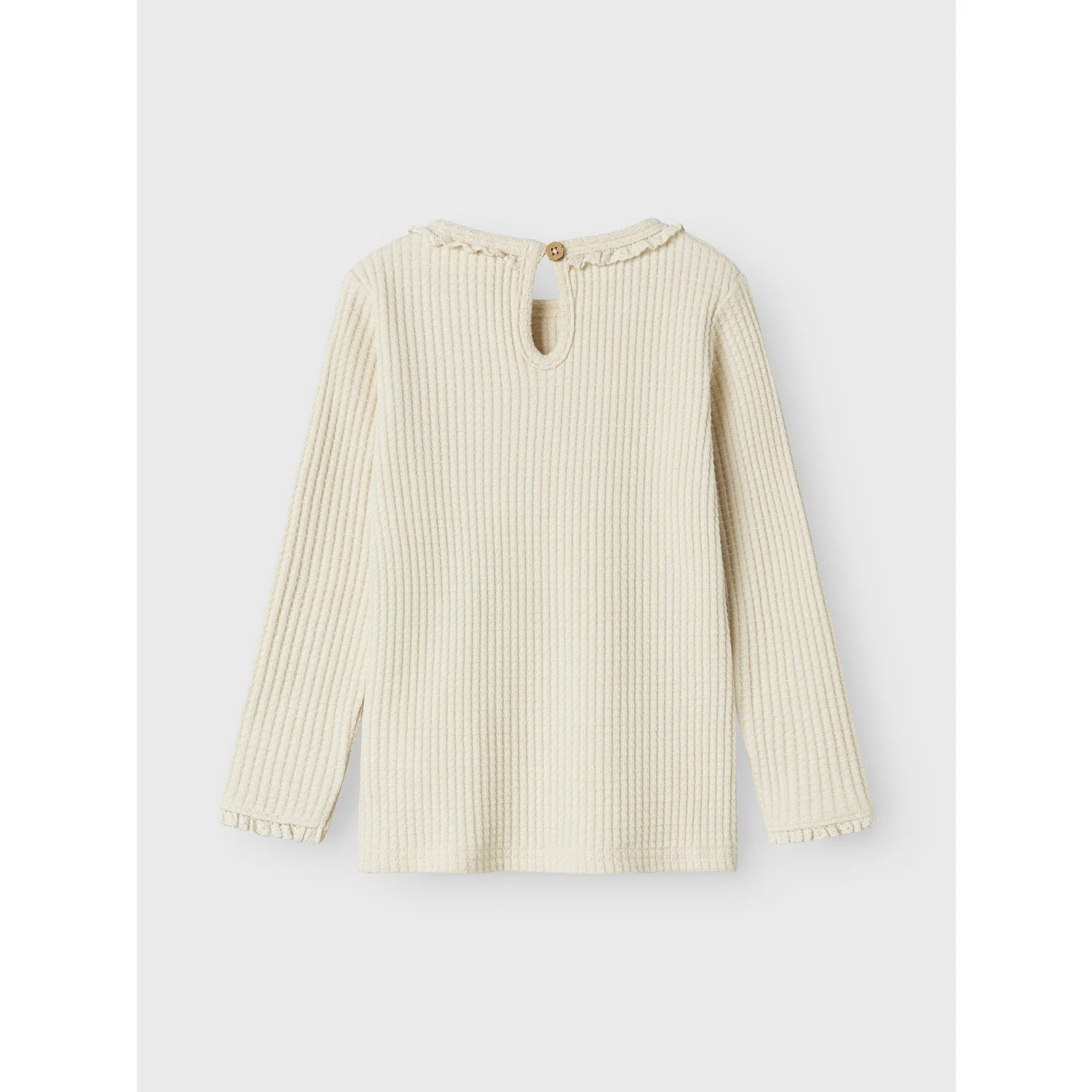 Lil'Atelier Turtledove Nmfosanne Ls Slim Top Lil - Image 4