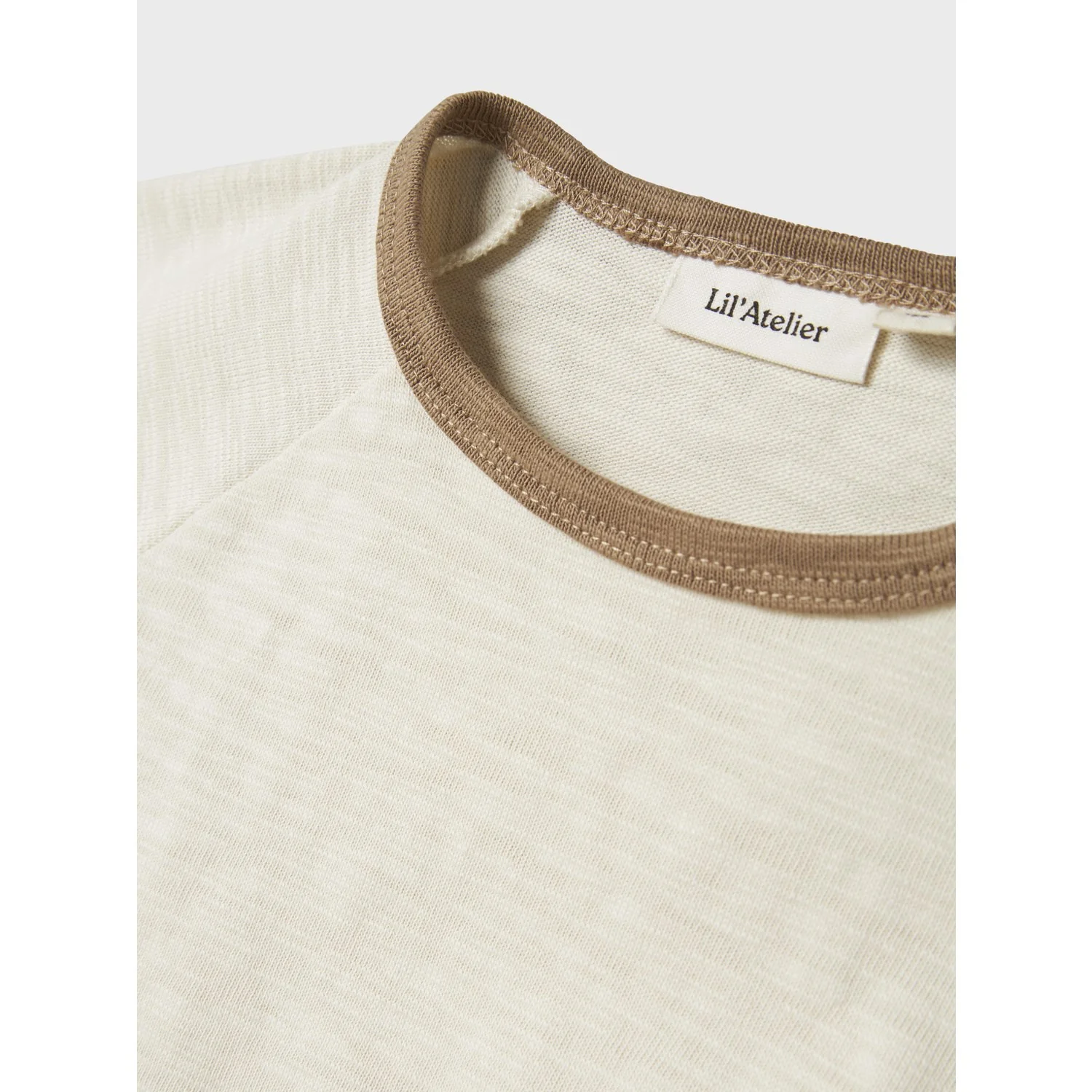 Lil'Atelier Turtledove Nmmorville Ls Loose Top Lil - Image 2