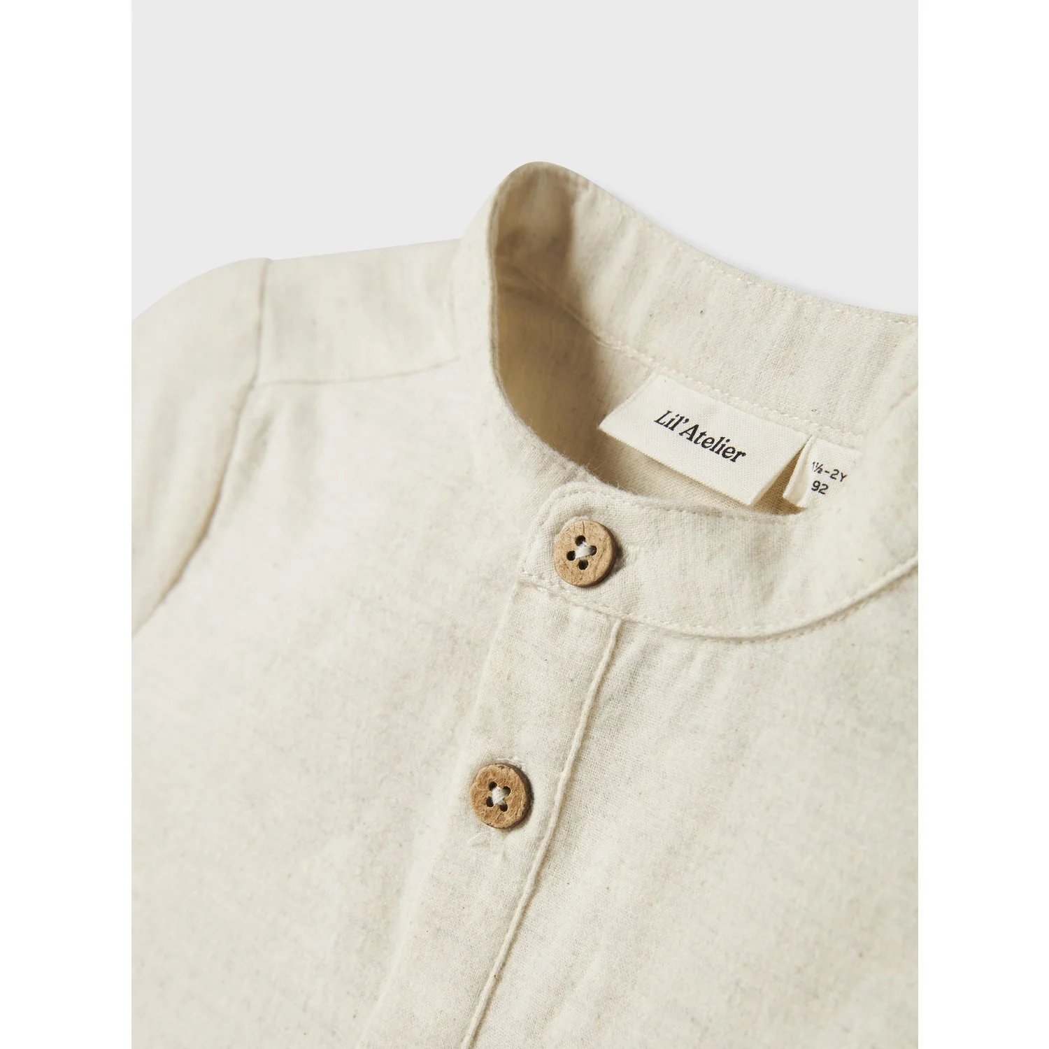 Lil'Atelier Turtledove Nmmotto Ls Skjorte Lil - Image 4