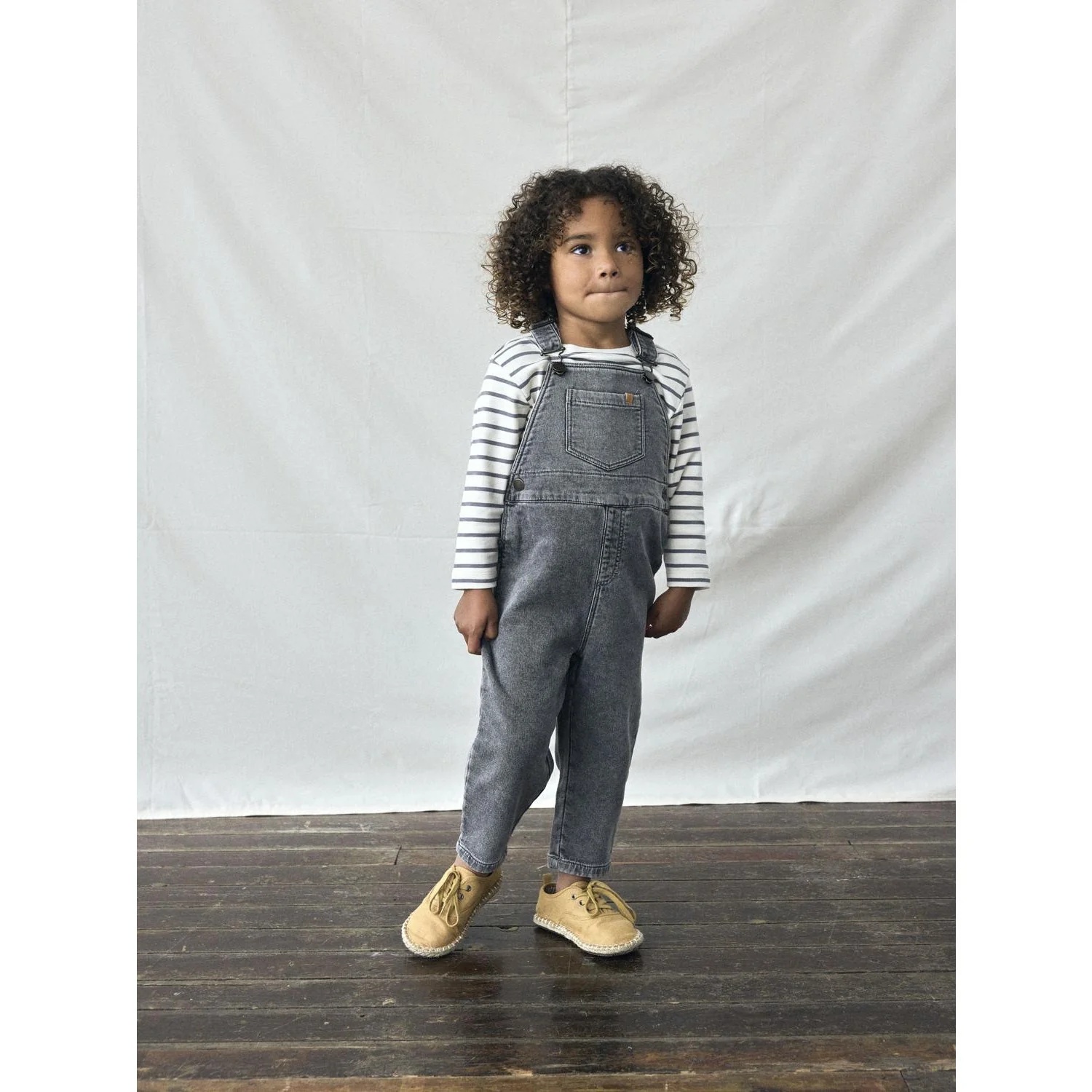 Lil'Atelier Turtledove Poppy Seed Nmmlimia Ls Loose Top Lil Noos - Image 2