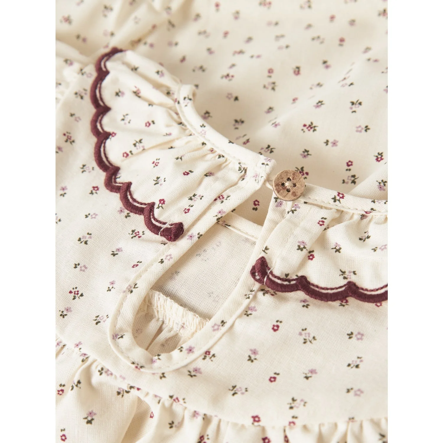 Lil'Atelier Turtledove Red Dahlia Nbfrasia Ls Loose Body Skjorte Lil - Image 2