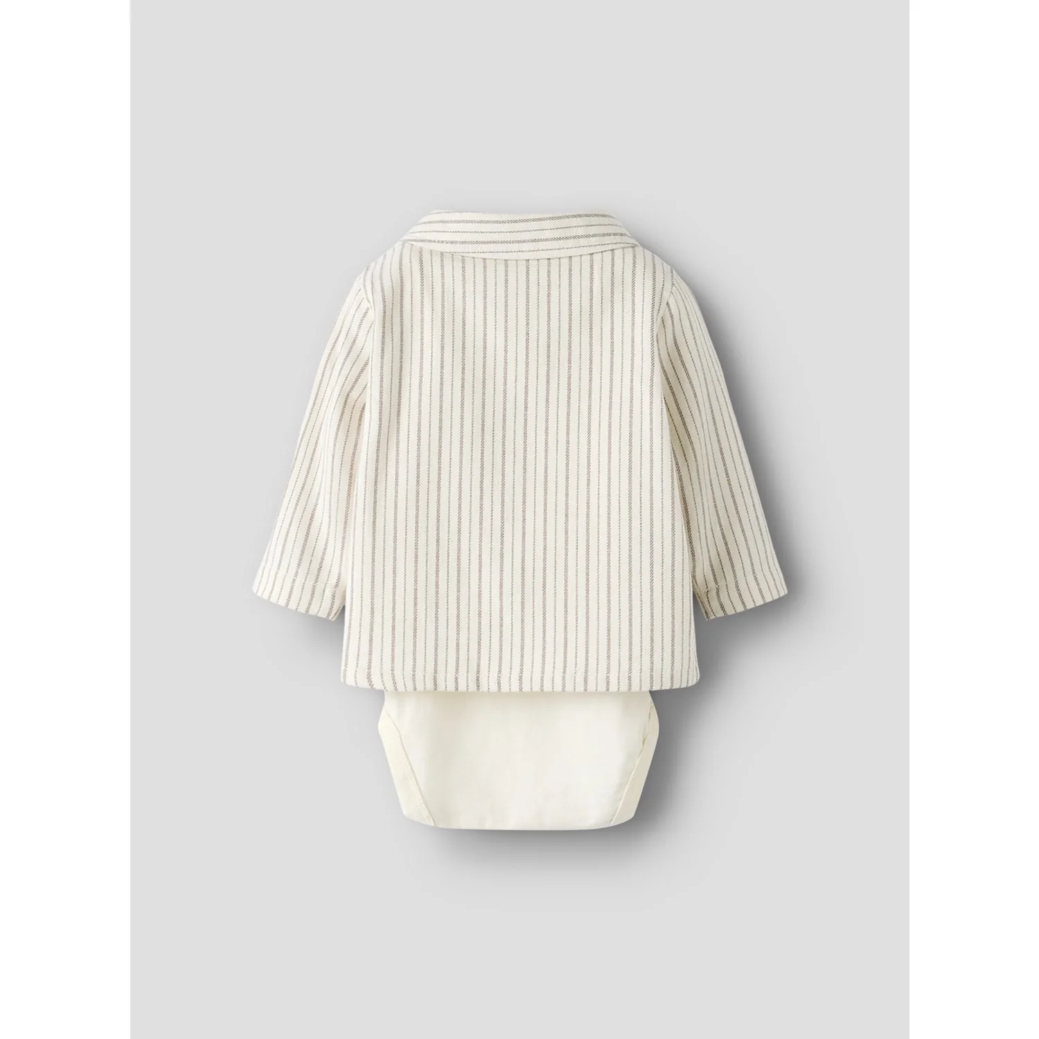 Lil'Atelier Turtledove Sepia Tint Nbmfelixo Ls Body Skjorte Lil - Image 4