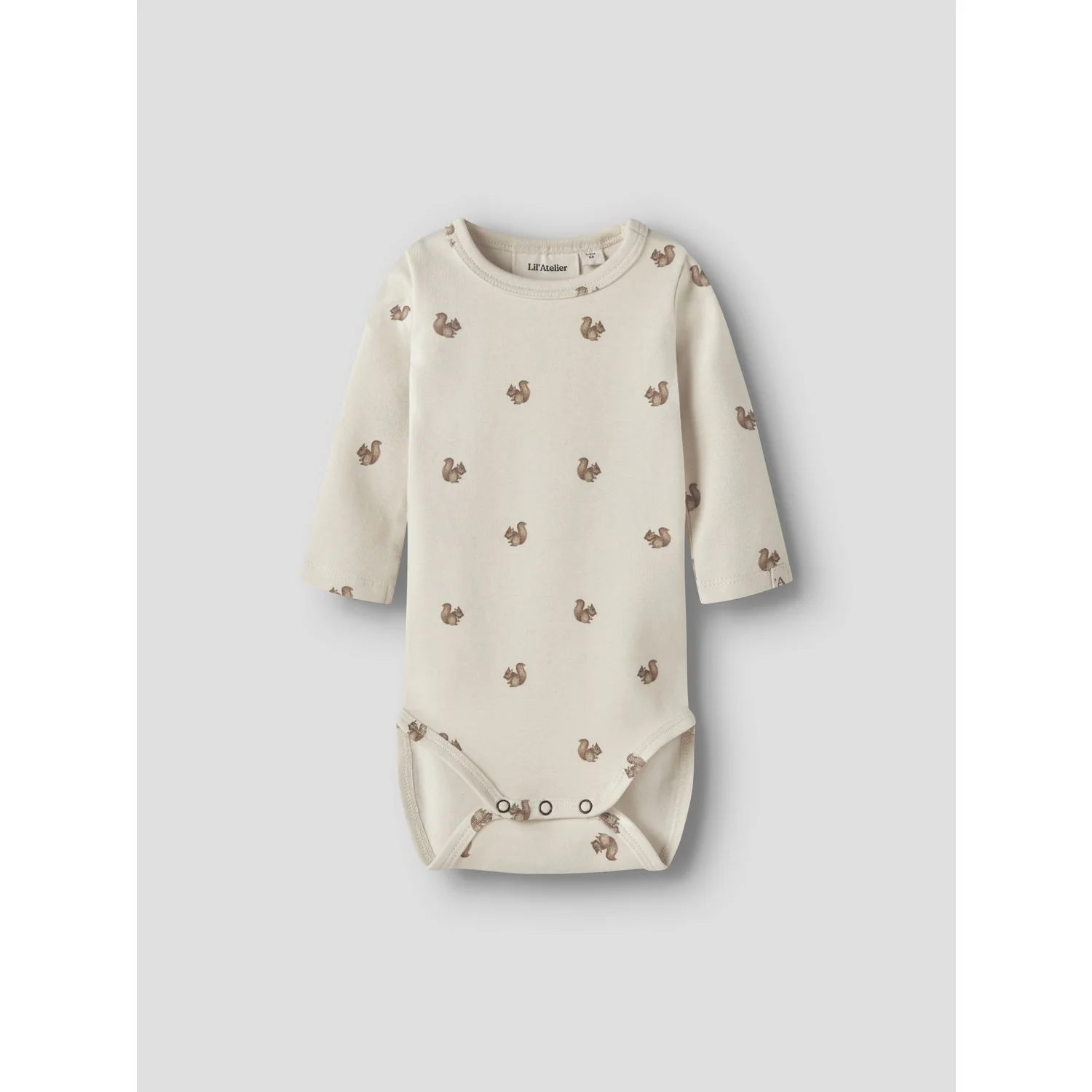 Lil'Atelier Turtledove Squirrel Nbnlayo Kim Ls Slim Body Lil Noos - Image 2