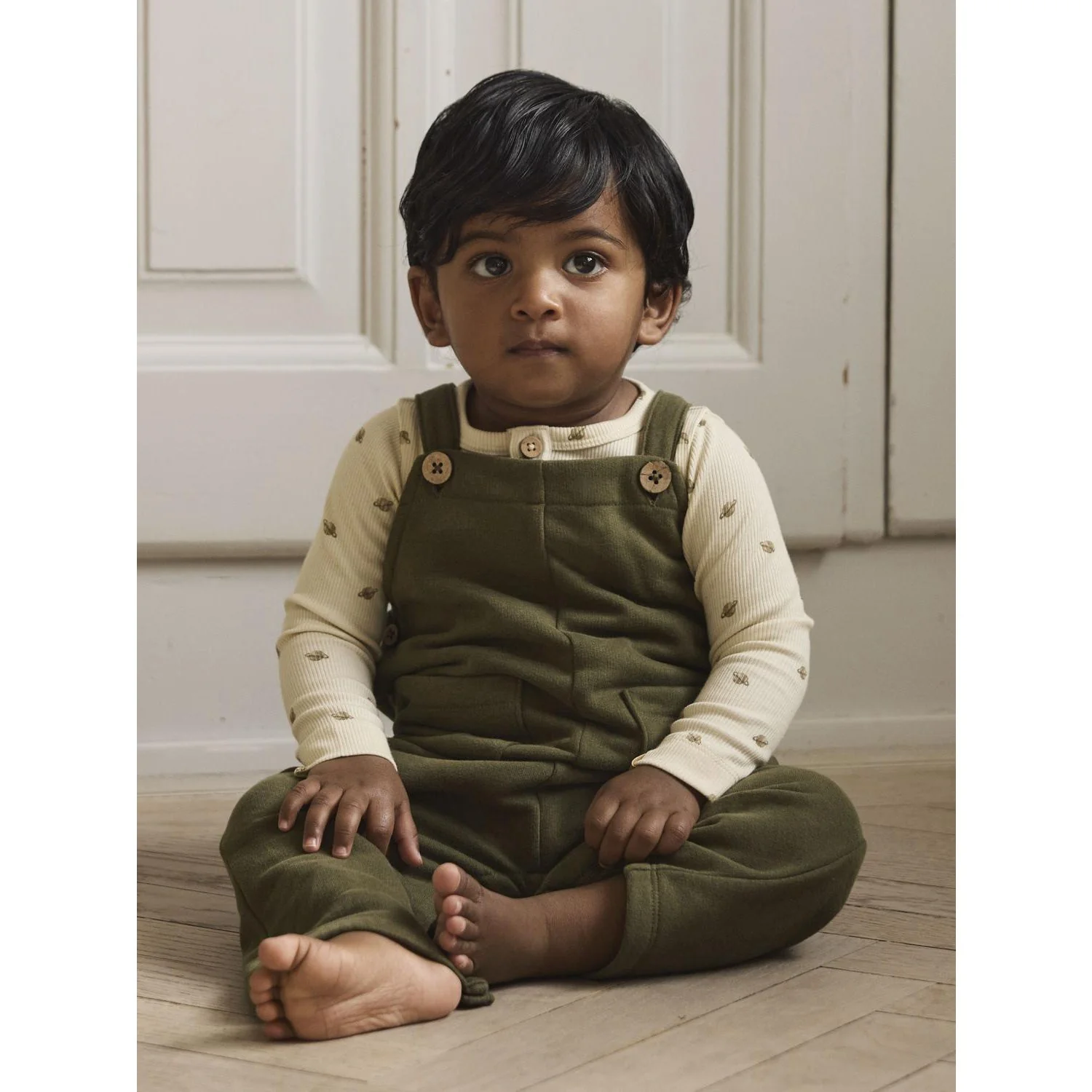 Lil'Atelier Winter Moss Nbmilondon Ran Loose Sweat Overall Lil - Image 2