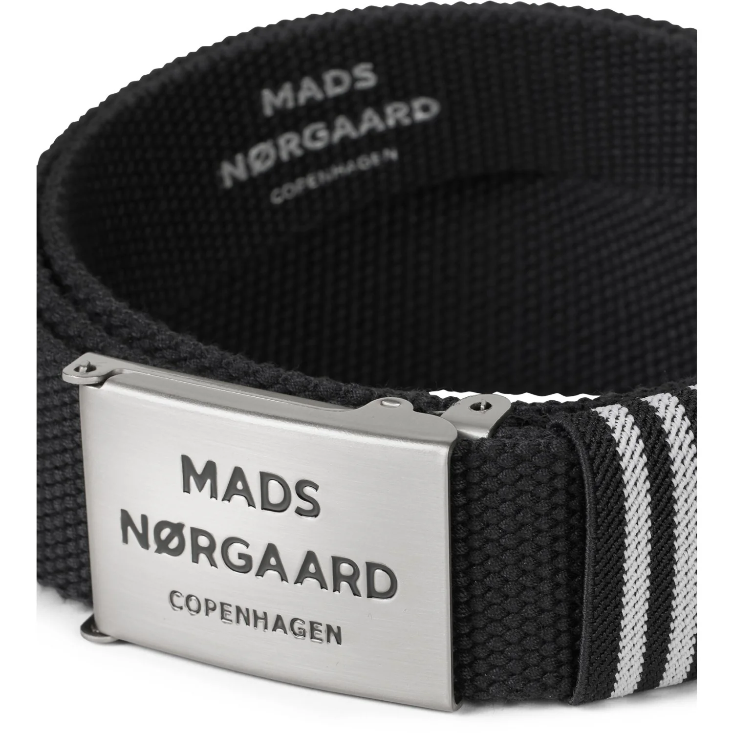 Mads Nørgaard Black Weave Bo Bælte - Image 2