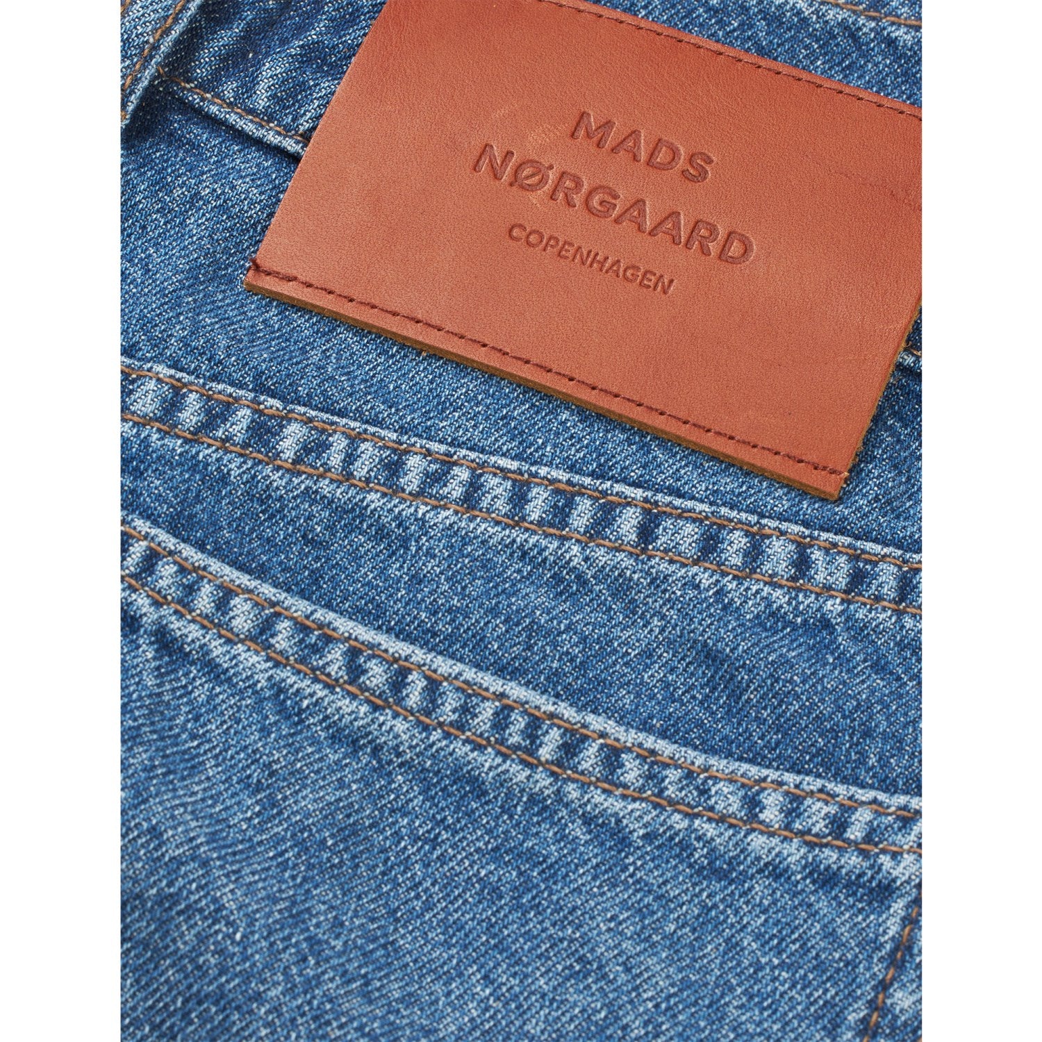 Mads Nørgaard Blue Wash Hildred Blue Conner Shorts - Image 2