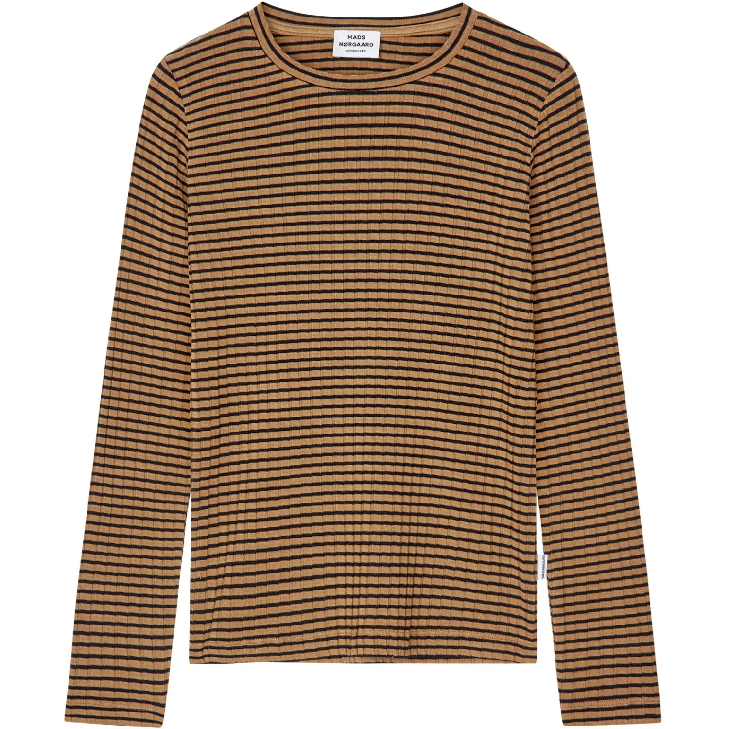 Mads Nørgaard Ermine/Black 5X5 Stripe Talika Bluse