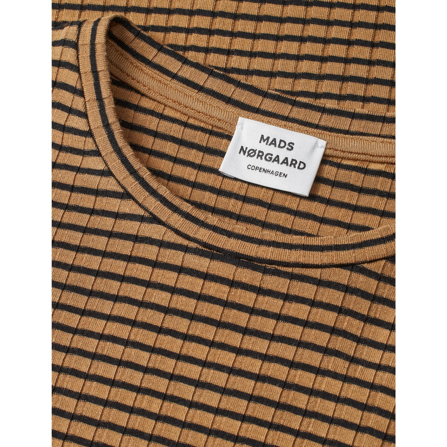 Mads Nørgaard Ermine/Black 5X5 Stripe Talika Bluse - Image 2
